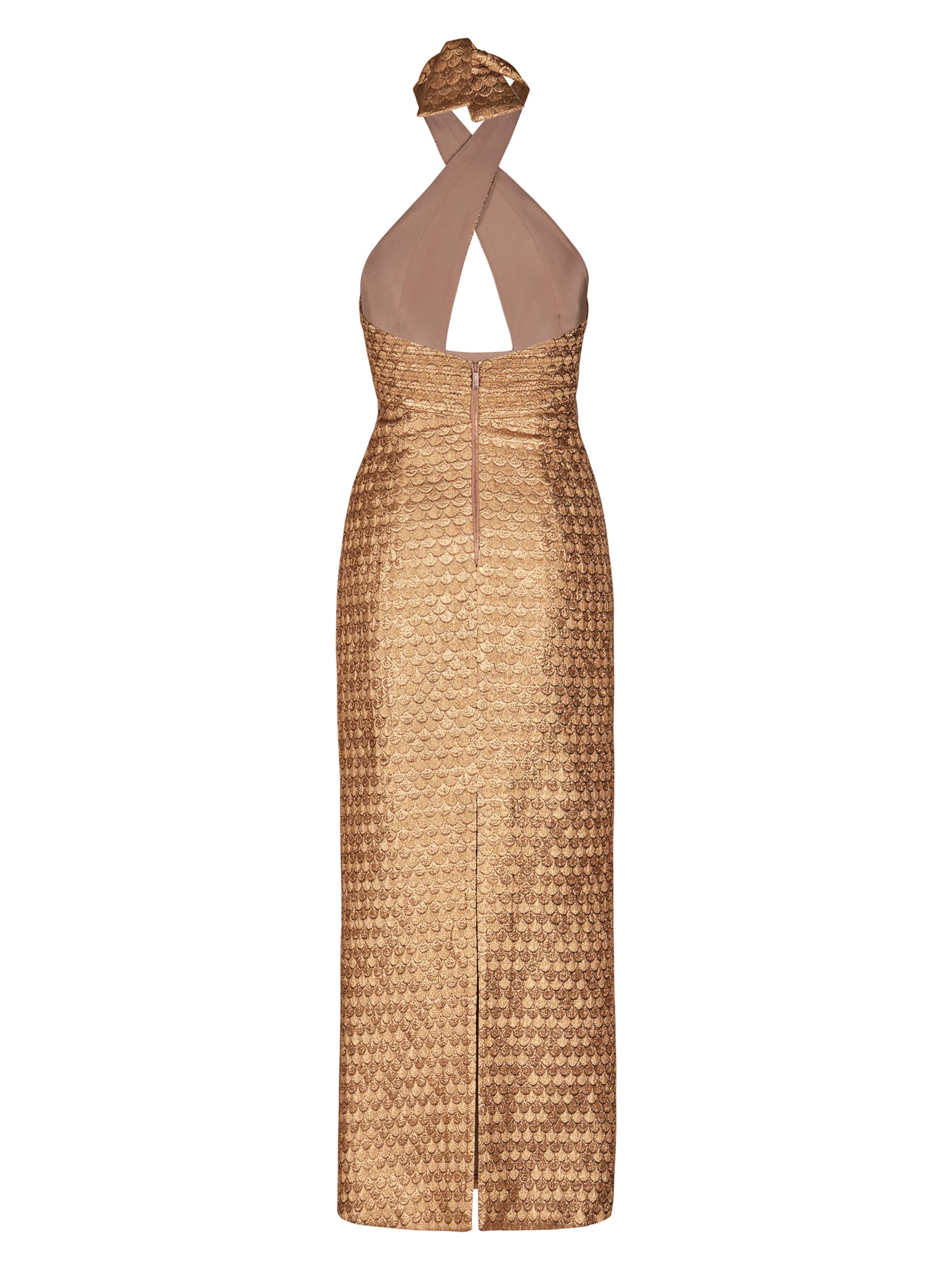Johanna Ortiz Candelaria Elegant Expedition Jacquard Halterneck