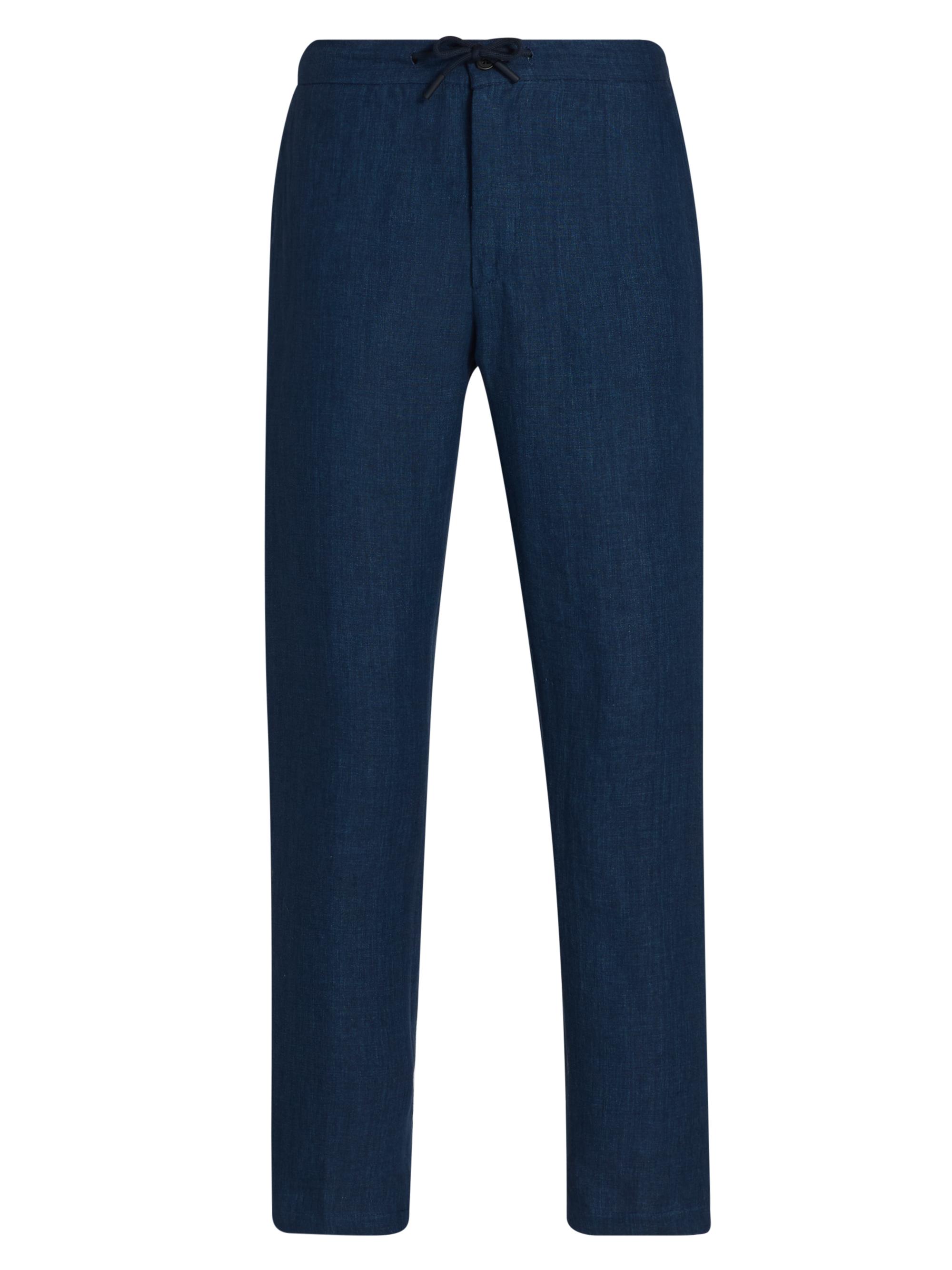 Ralph Lauren Purple Label Hand-Tailored Herringbone Suit Trousers