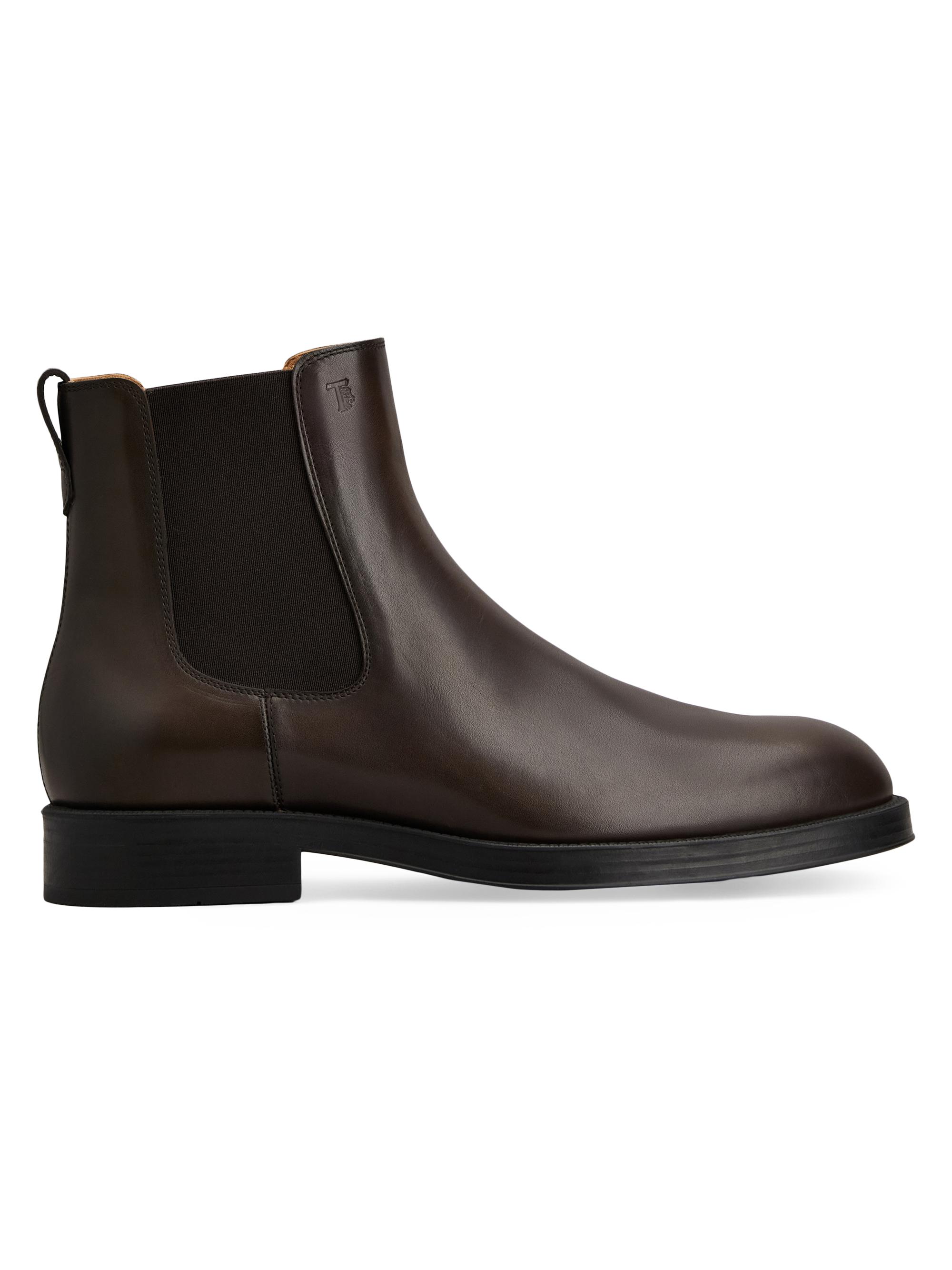 Brunello Cucinelli Grained Leather Side-Zip Boots | Saks Fifth Avenue