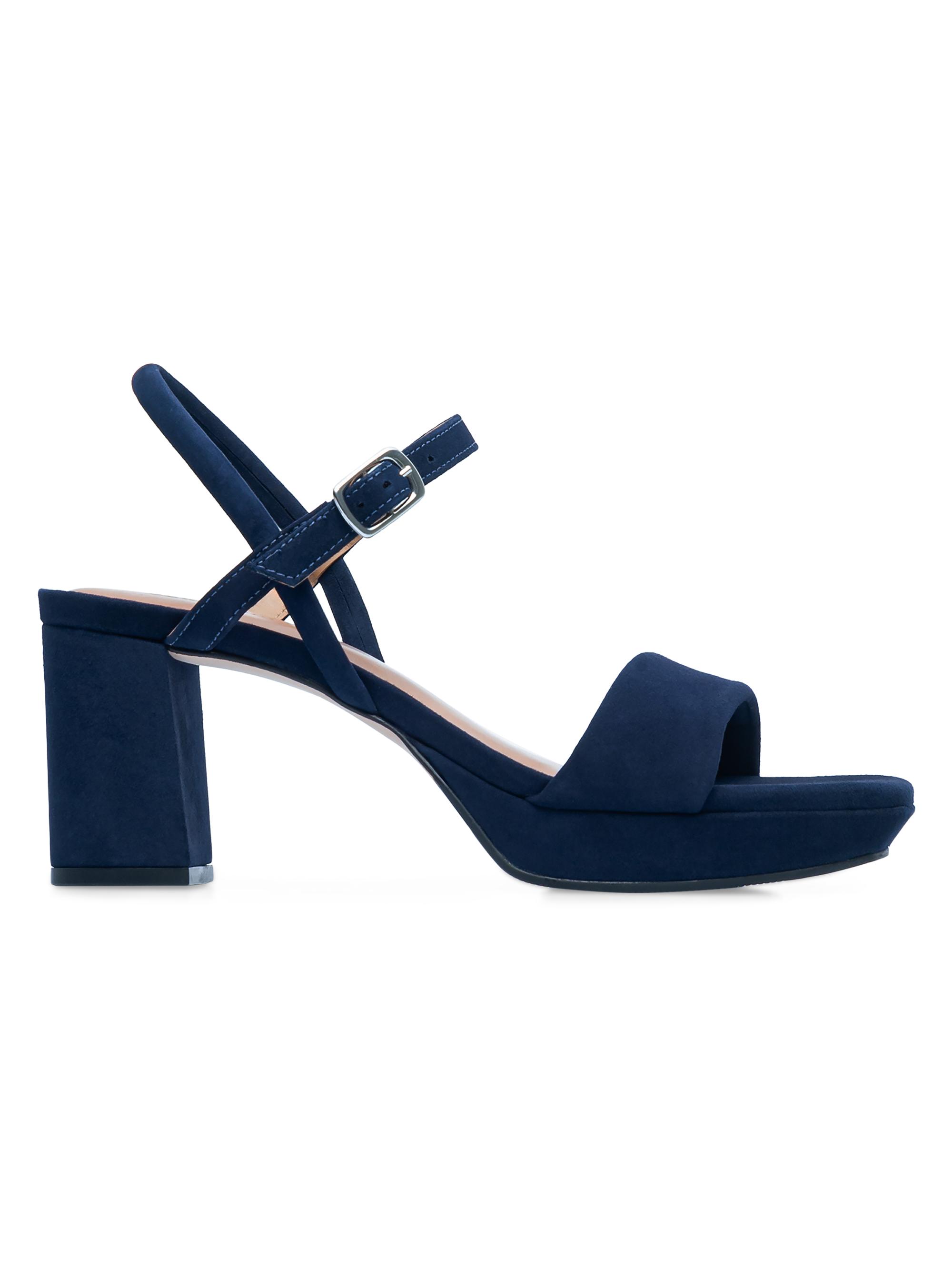 Bernardo Women's Canto Platform Heeled Sandals - Dark Navy