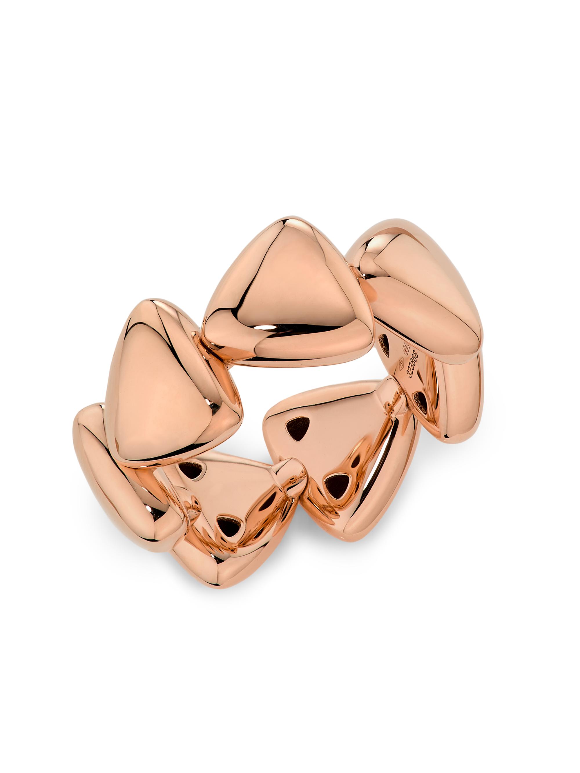Vhernier Women's Freccia Endless 18K Rose Gold Ring - Rose Gold