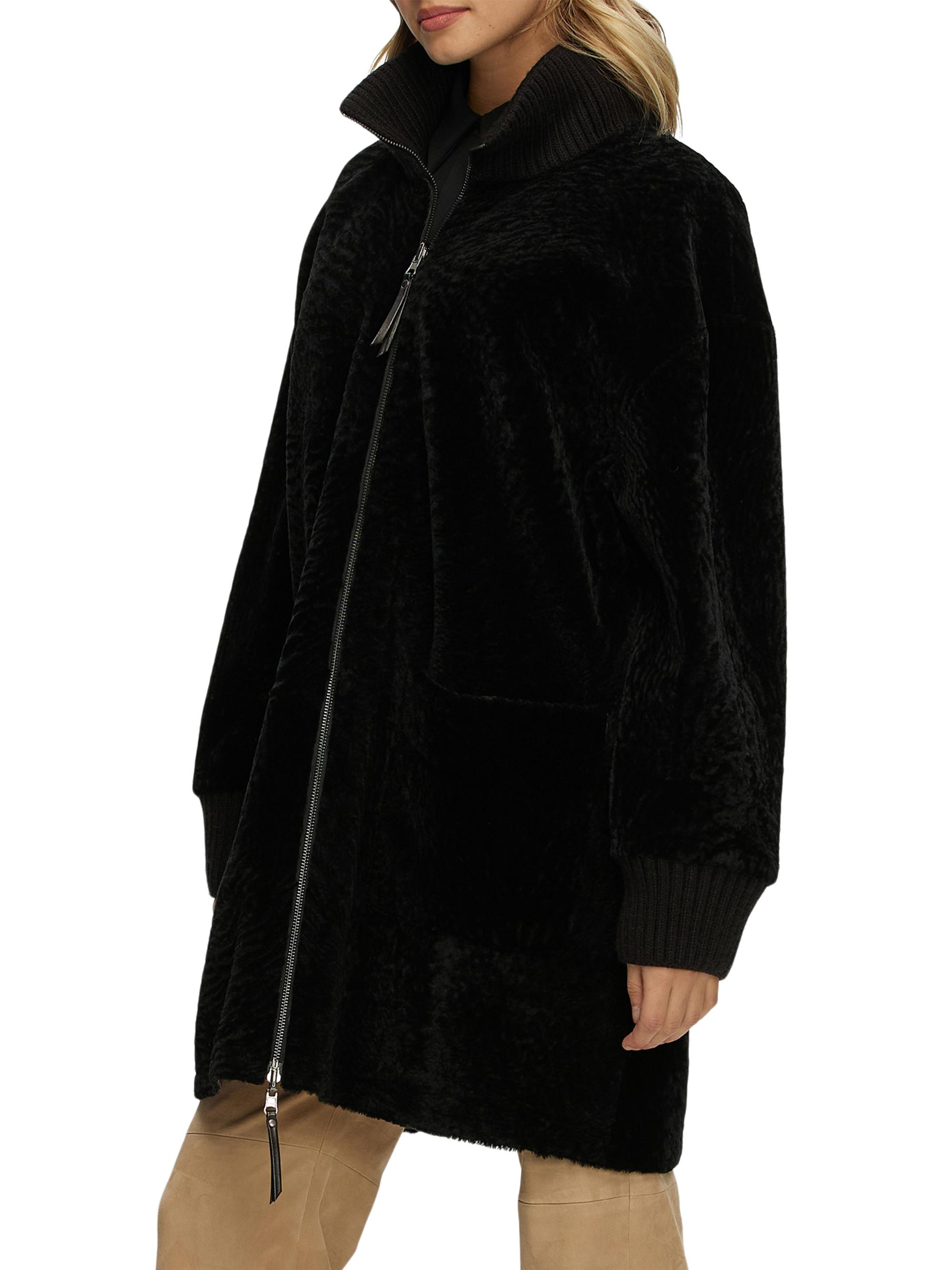 Gorski Reversible Textured Shearling Lamb Jacket | Saks Fifth Avenue