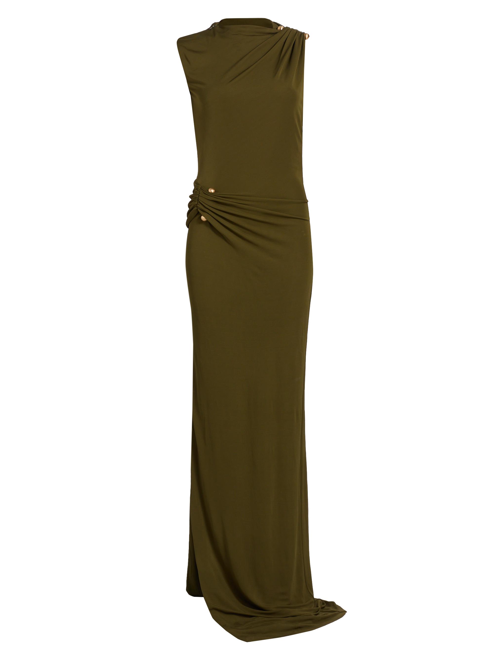 Cult Gaia Izola Pinned Jersey Body-Con Gown | Saks Fifth Avenue