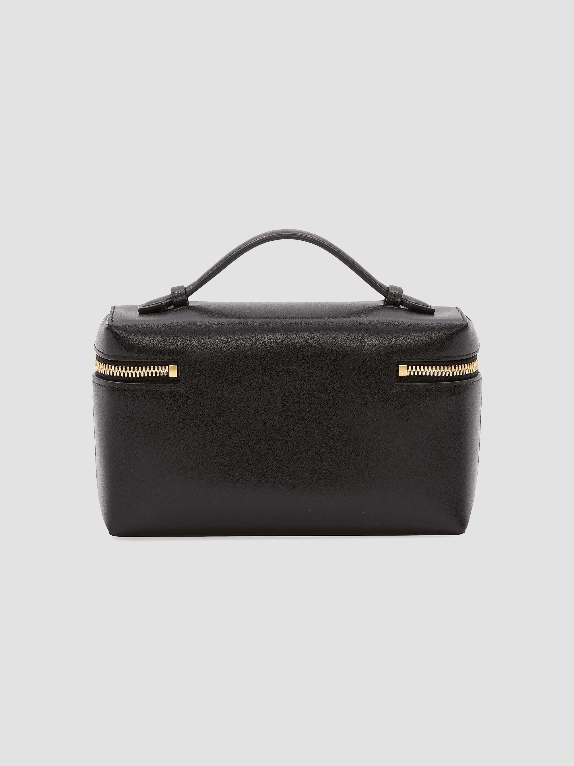 Victoria Beckham Logo Leather Vanity Bag | Saks Fifth Avenue