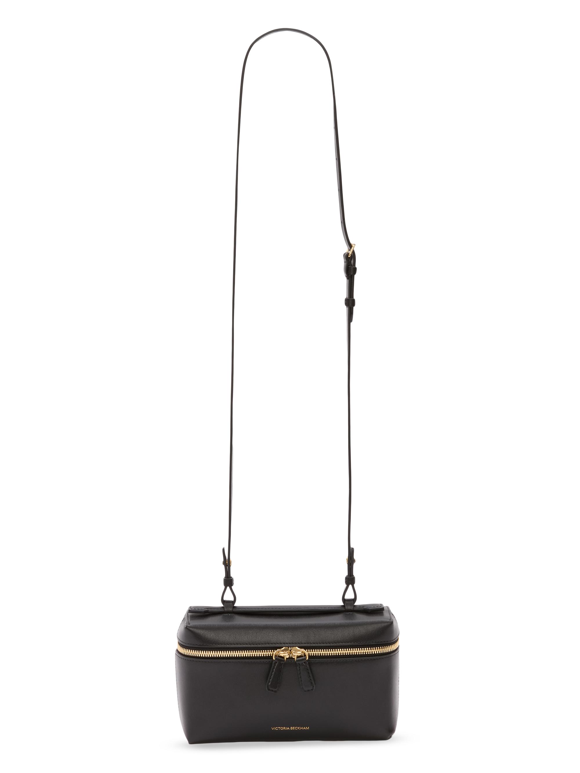 Victoria Beckham Logo Leather Vanity Bag | Saks Fifth Avenue