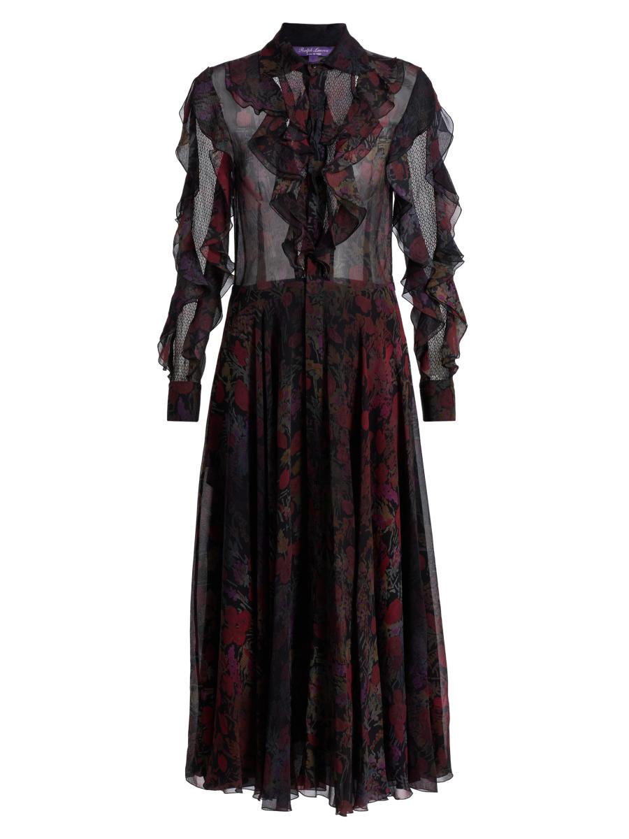 graison floral linen voile day dress by ralph lauren collection Graison Floral Linen Voile Day Dress