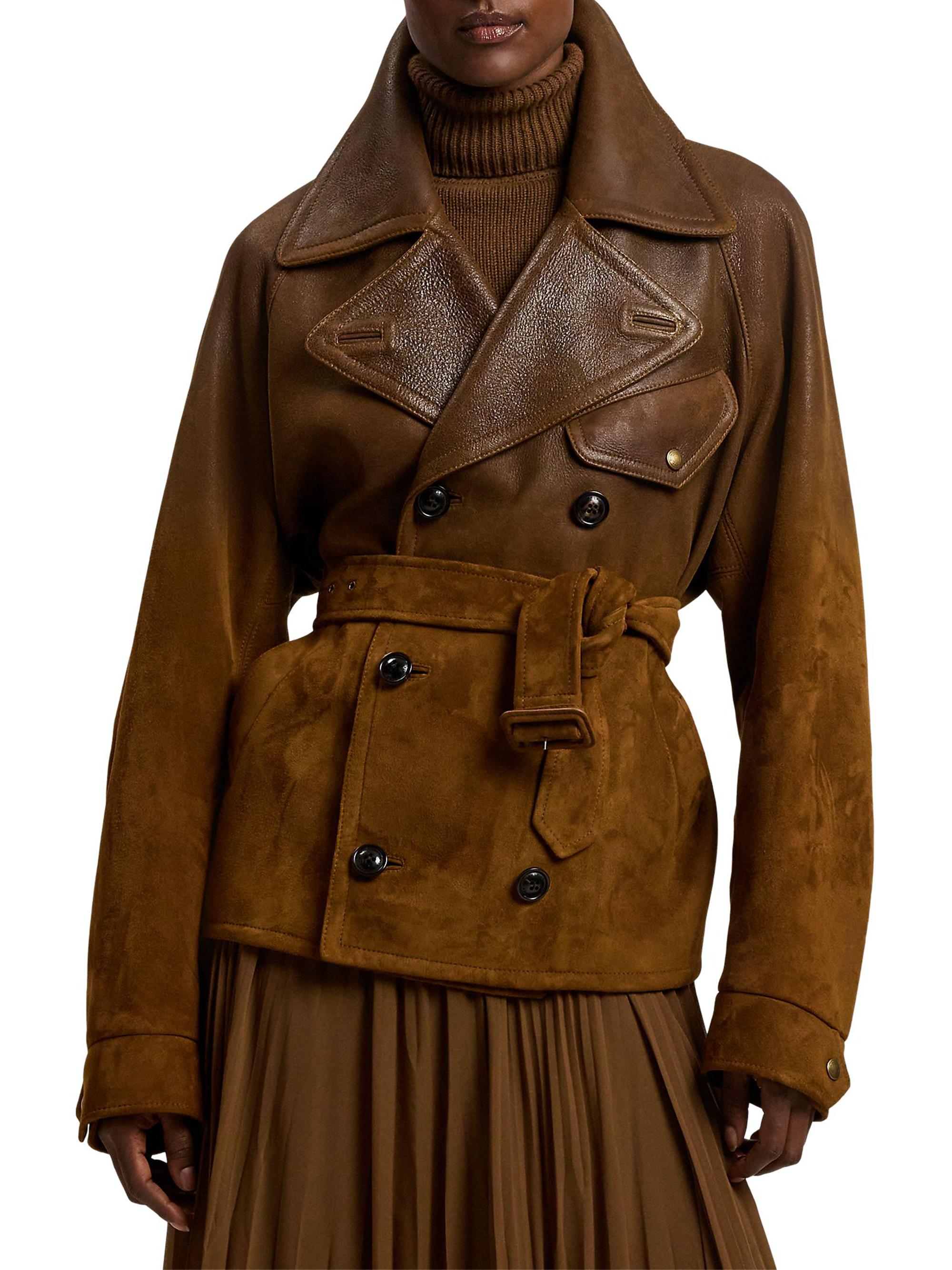 Ralph Lauren Collection Eldridge Leather Moto Jacket | Saks Fifth
