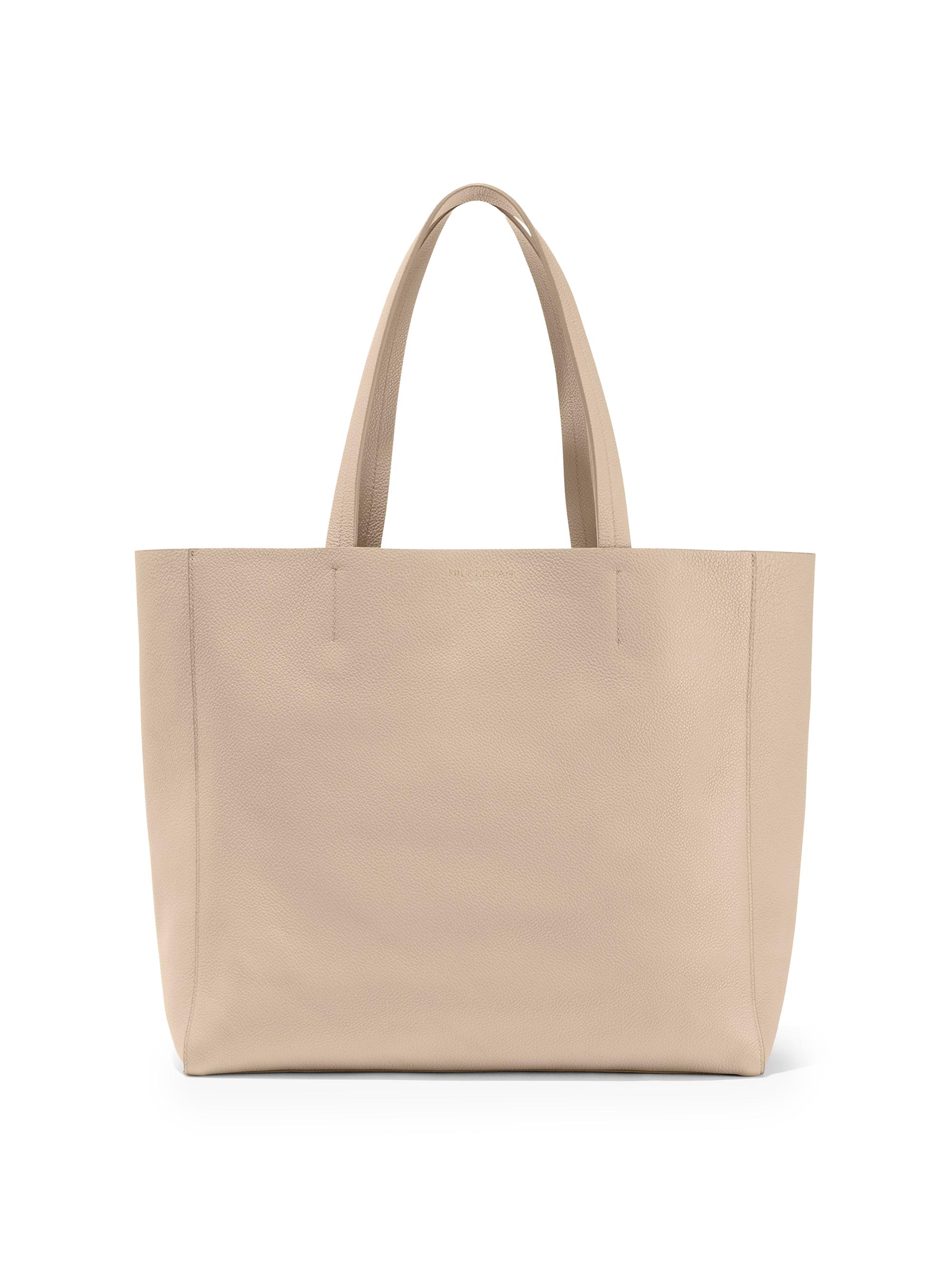 Nili Lotan Women's  Keith Leather Tote Bag - Khaki