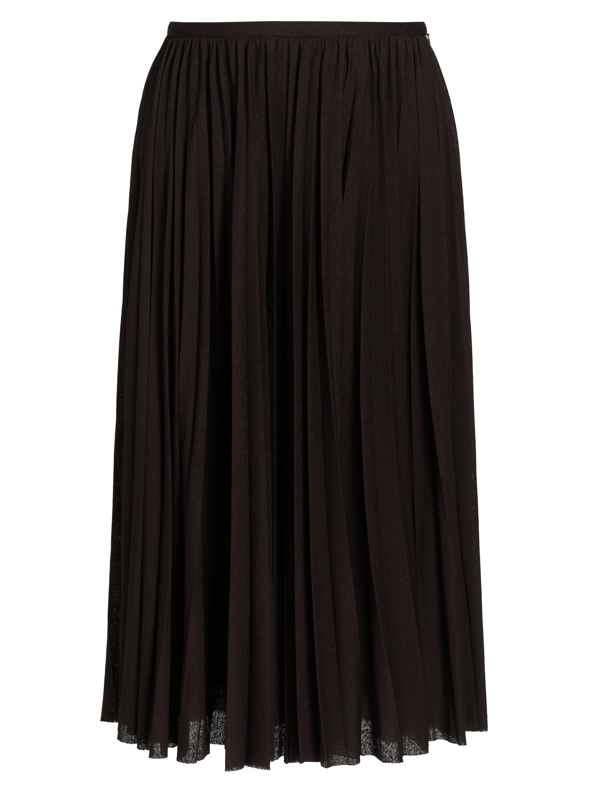 Proenza Schouler Women's Eda Pleated Midi-Skirt - Espresso