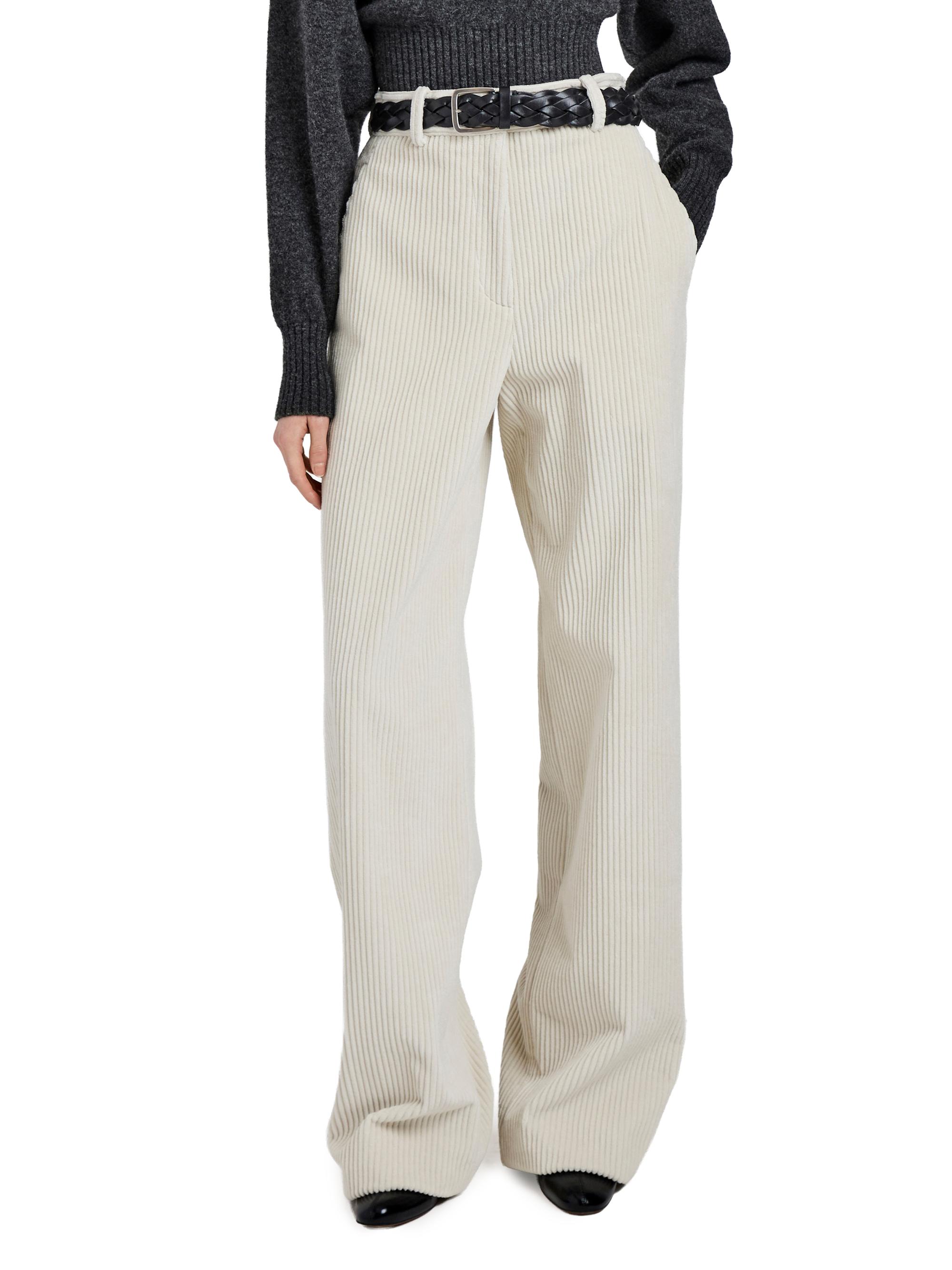 Proenza Schouler Lidie Cotton Corduroy Wide-Leg Pants | Saks Fifth