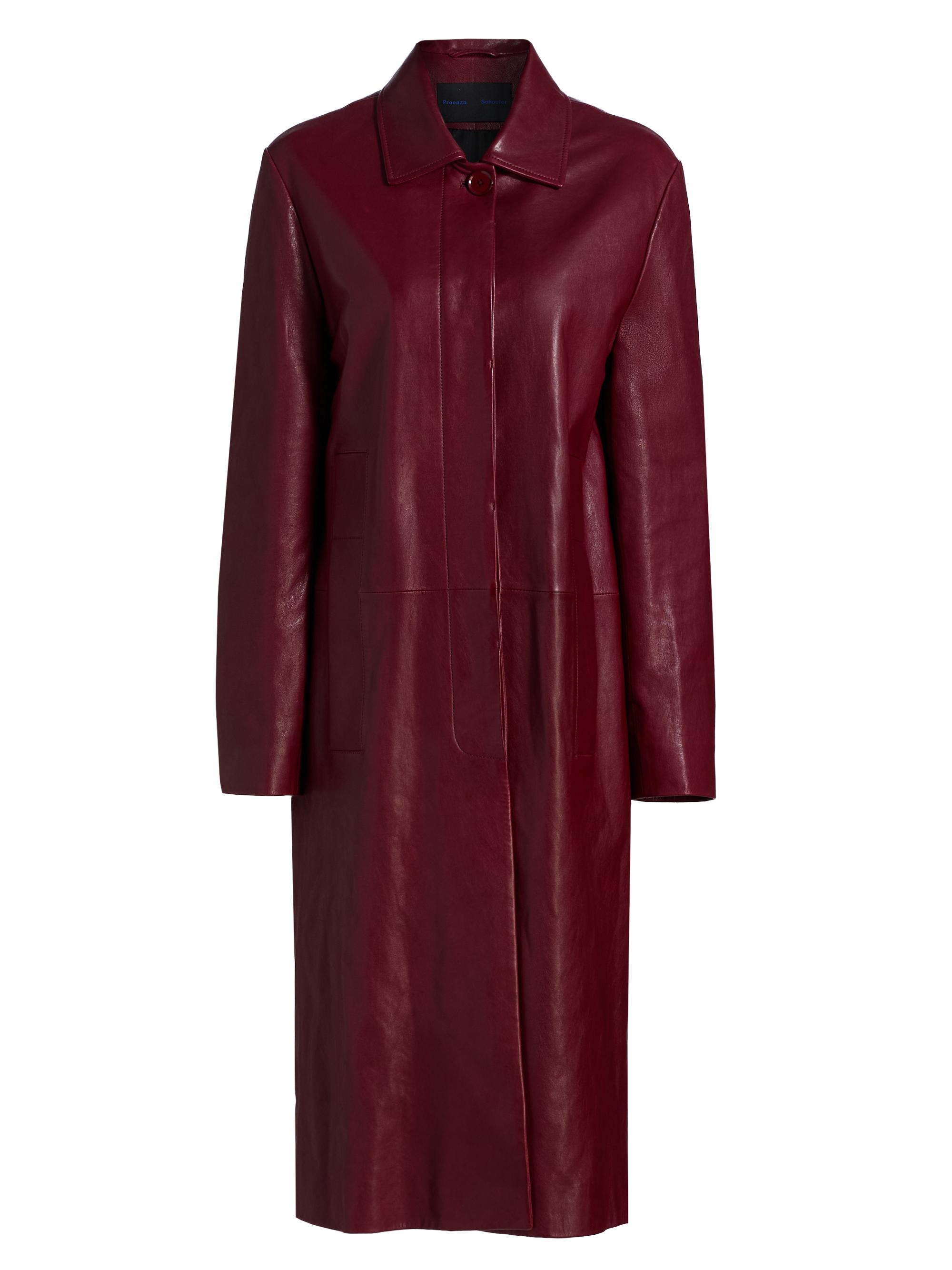 Lamarque Janelle Single-Breasted Long Coat | Saks Fifth Avenue