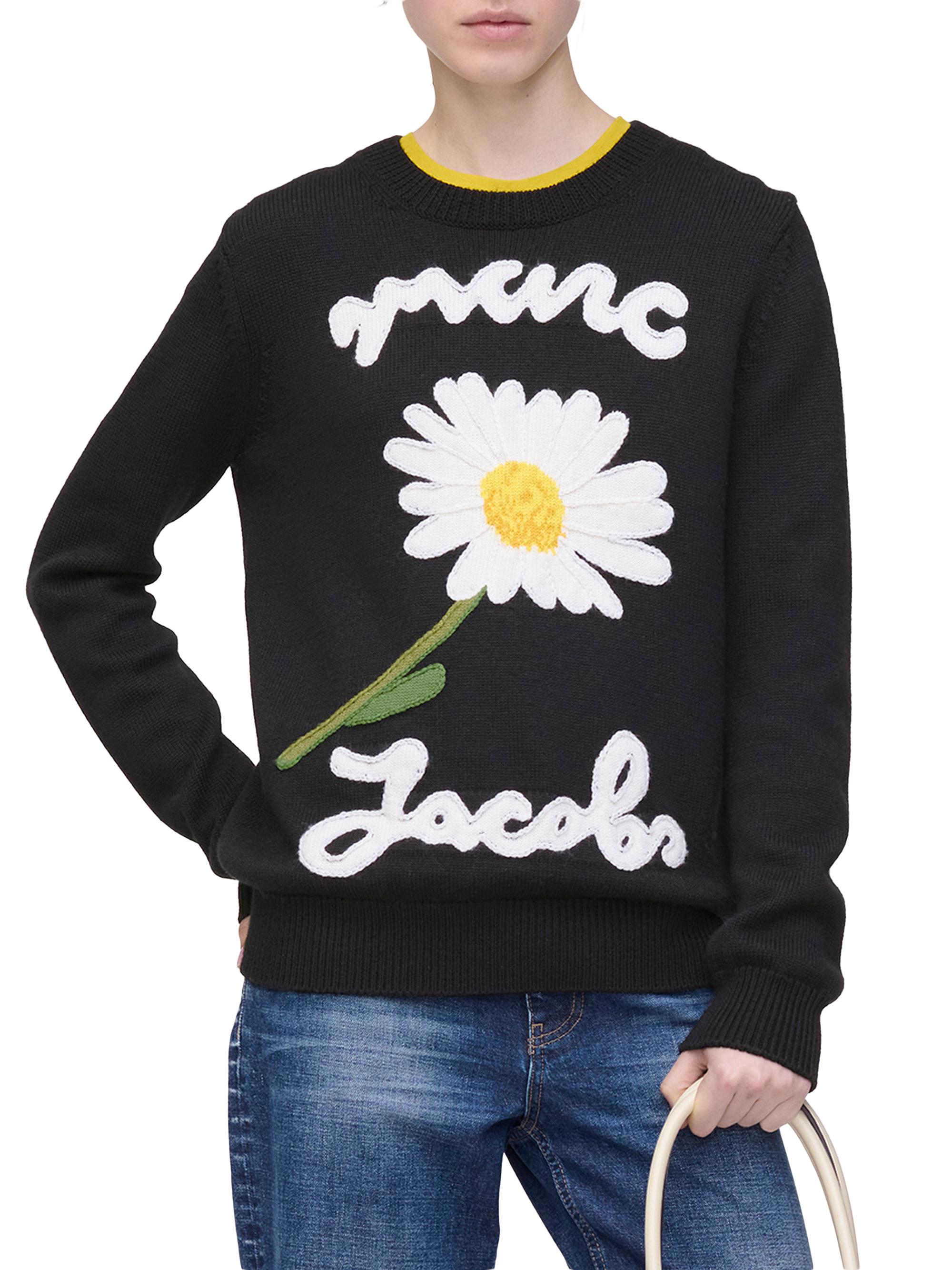 Marc Jacobs Marc Is Joy Jacquard Merino Wool Sweater | Saks Fifth