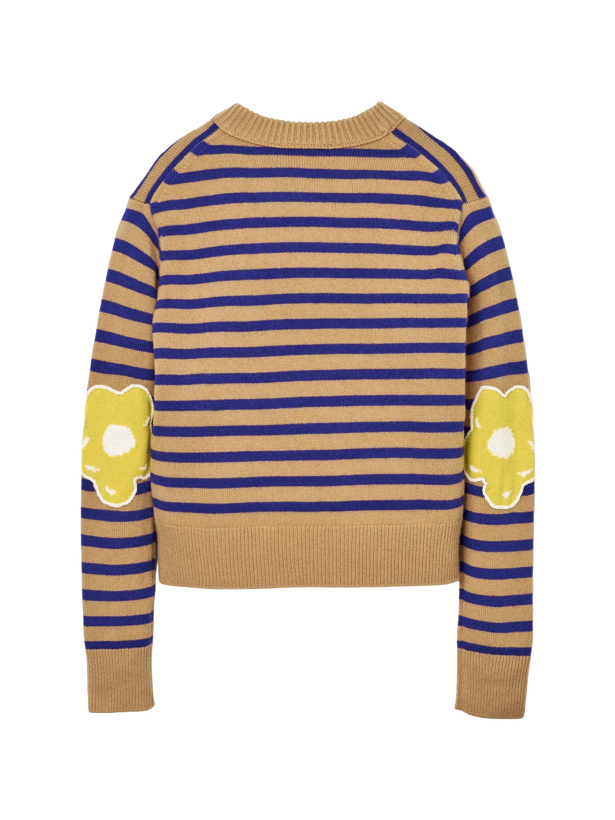 Marc Jacobs Joy Striped Wool-Cashmere Sweater | Saks Fifth Avenue