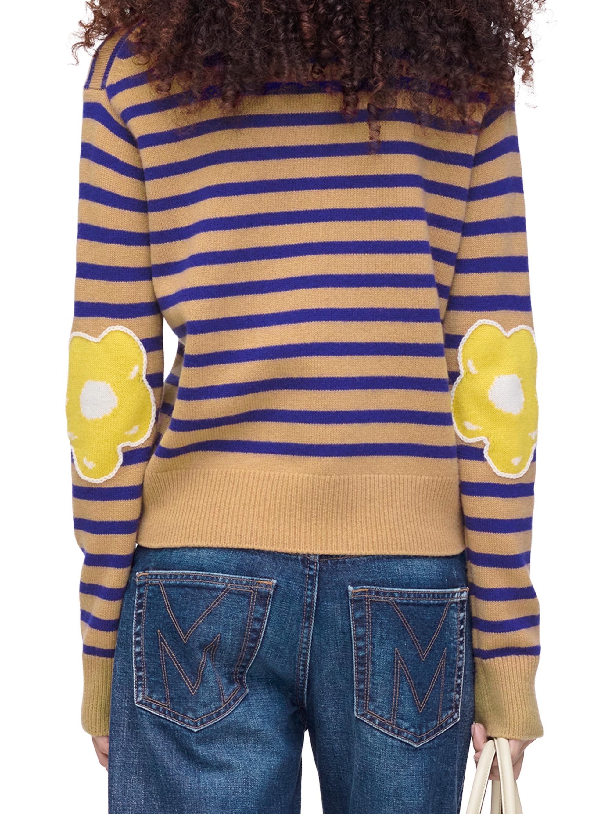 Marc Jacobs Joy Striped Wool-Cashmere Sweater | Saks Fifth Avenue
