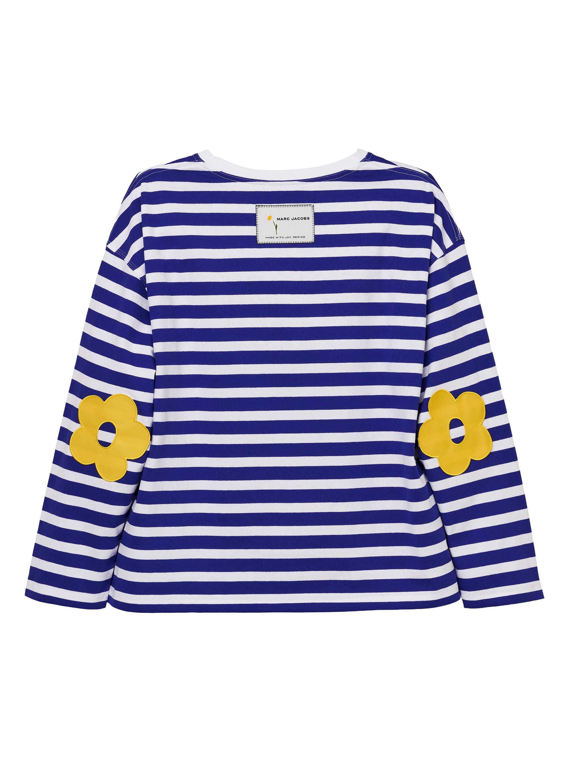 Marc Jacobs Daisy Striped Cotton Oversized T-Shirt | Saks Fifth Avenue