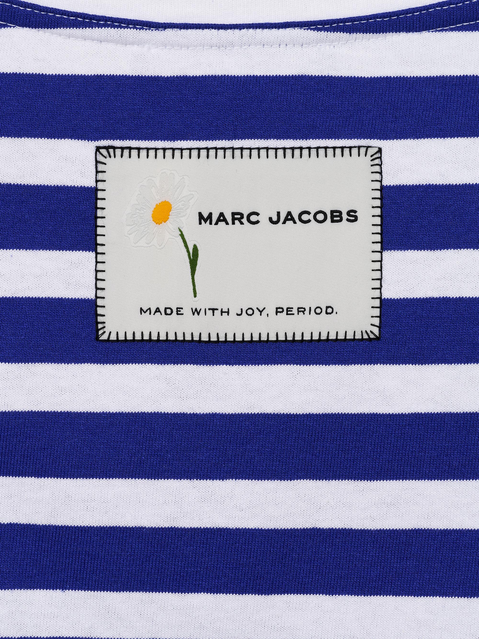 Marc Jacobs Daisy Striped Cotton Oversized T-Shirt | Saks Fifth Avenue