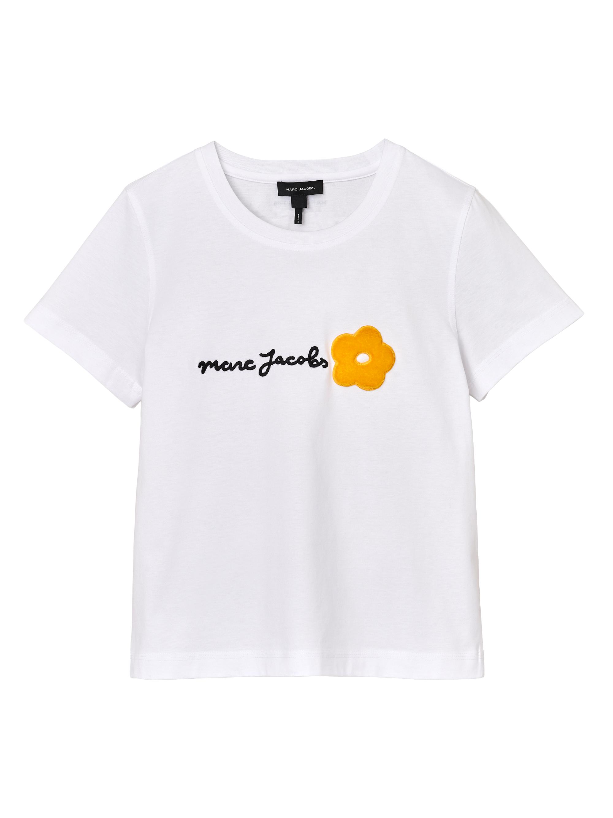 Marc Jacobs Women's Daisy Logo Cotton T-Shirt - White