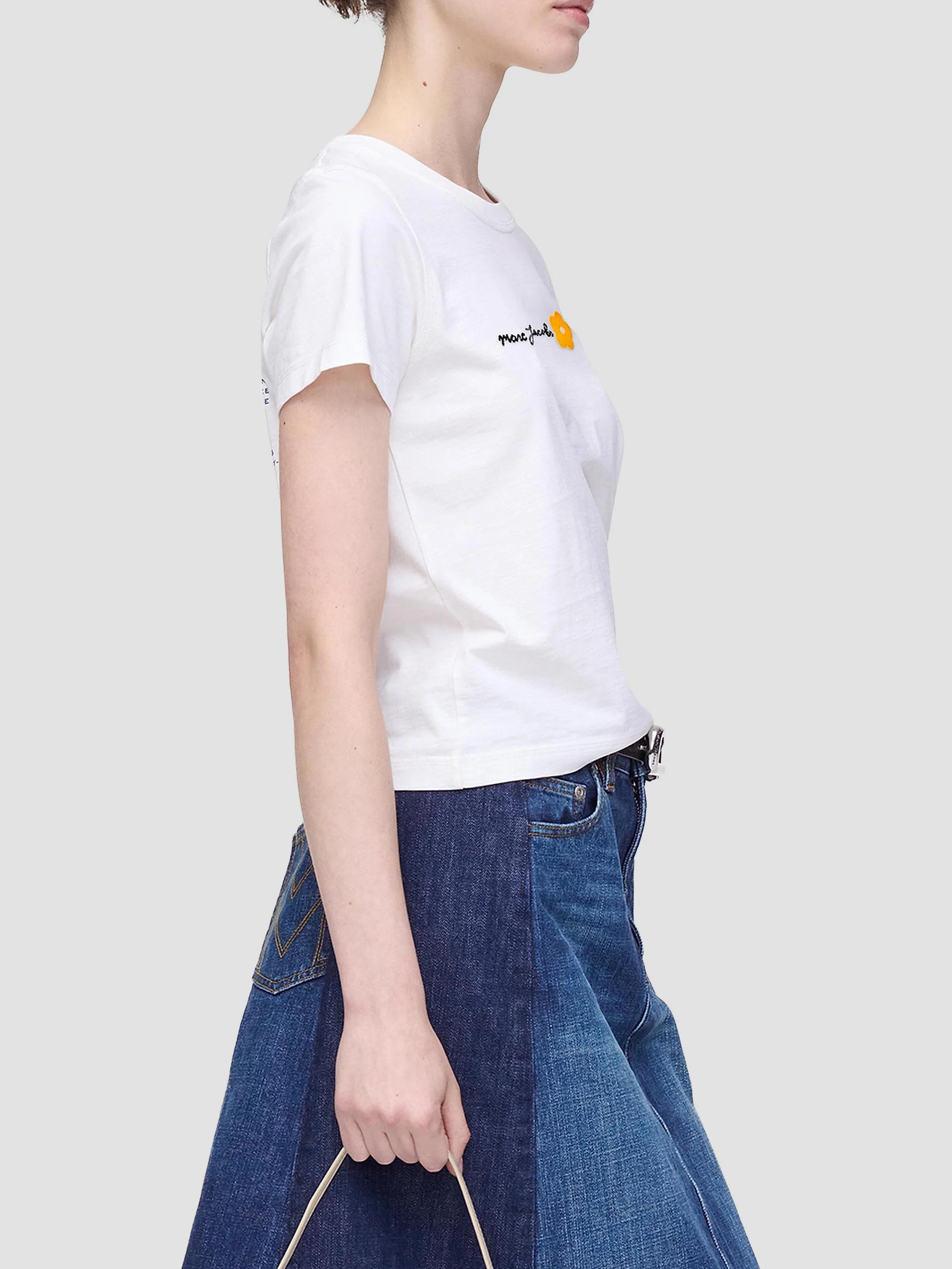 Marc Jacobs Daisy Logo Cotton T-Shirt | Saks Fifth Avenue