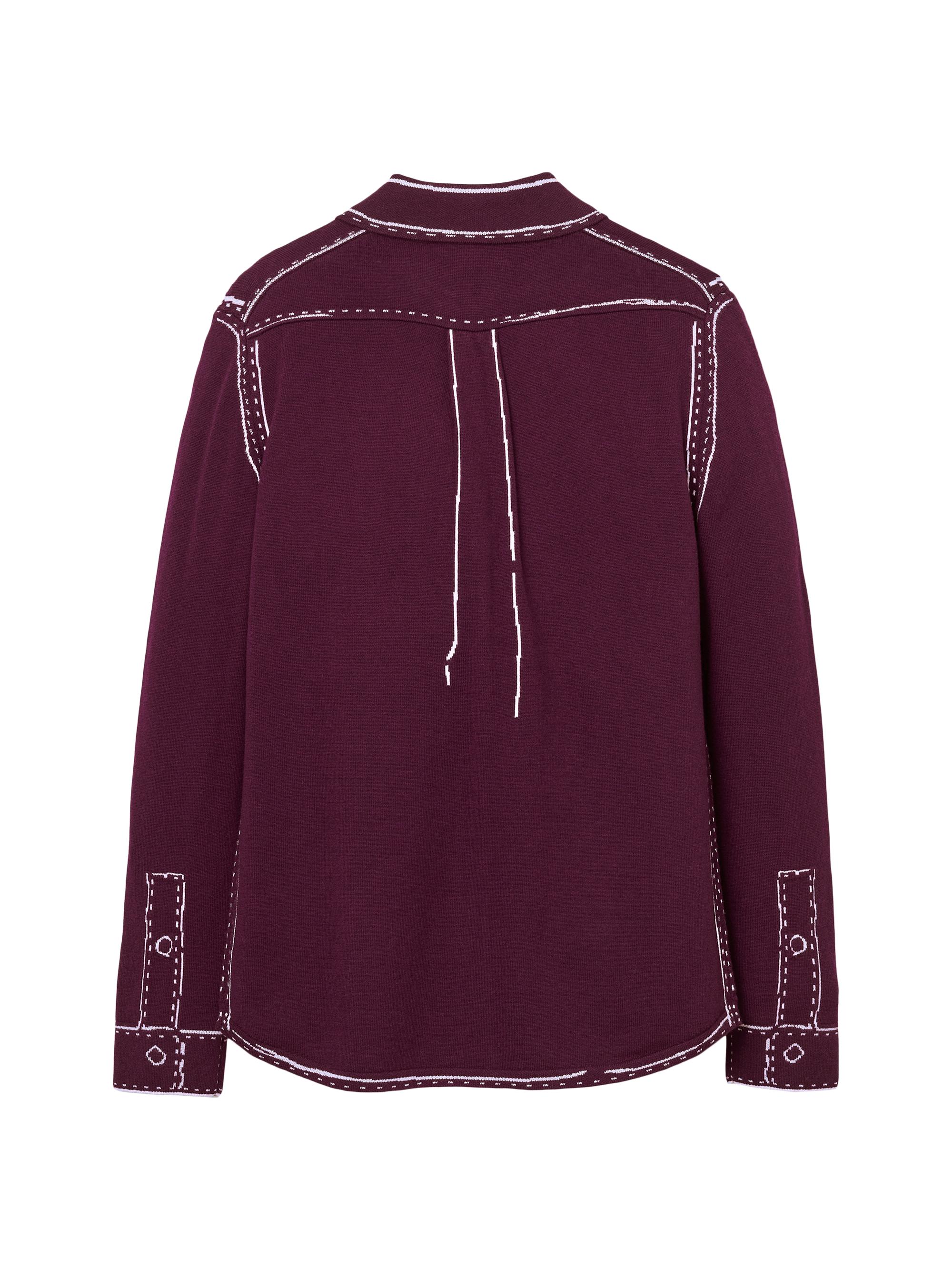 Marc Jacobs トップス 0400024688271_DARKPLUMIVORY_A1