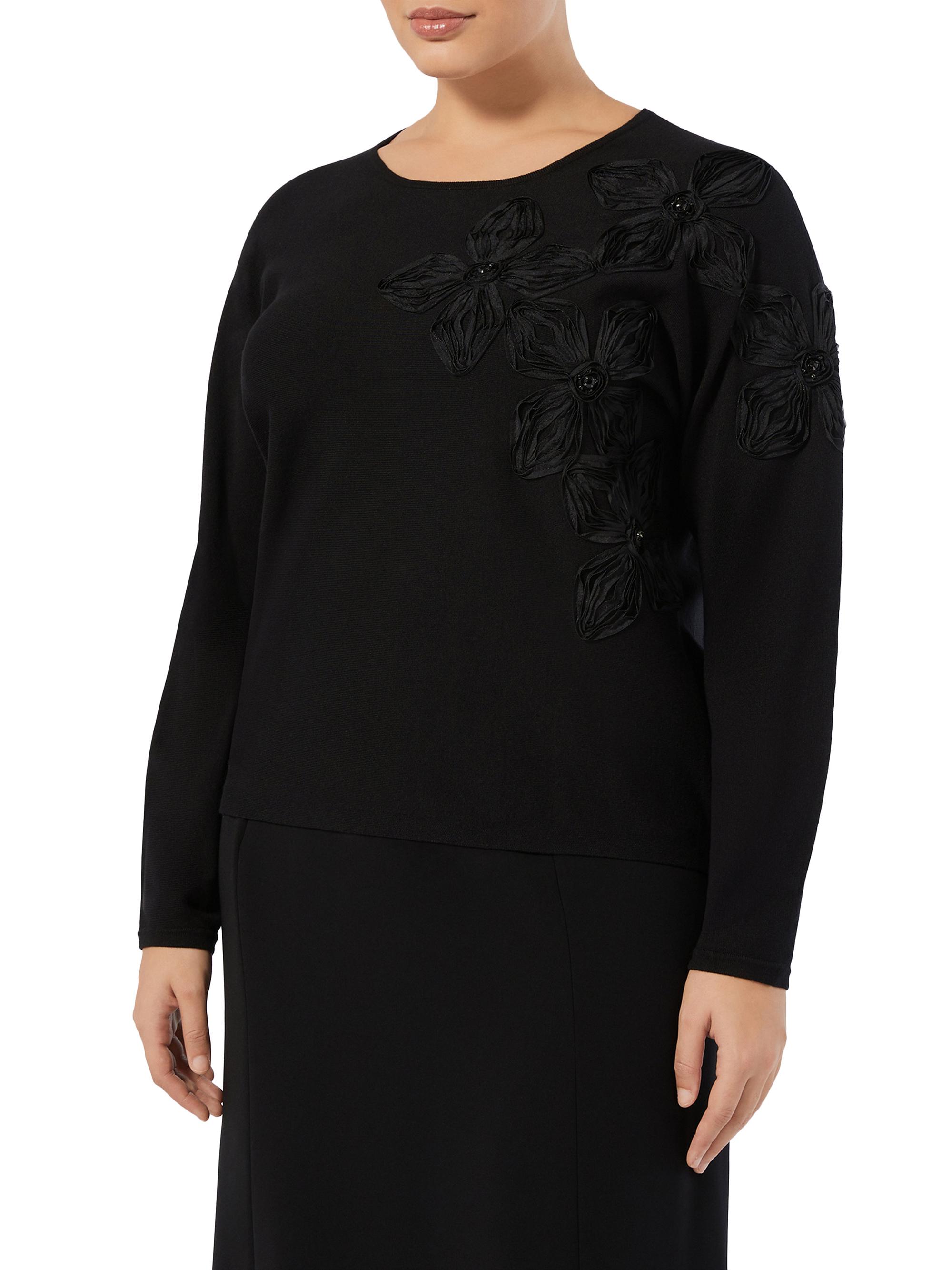 Viscose Jumper with Embroidery