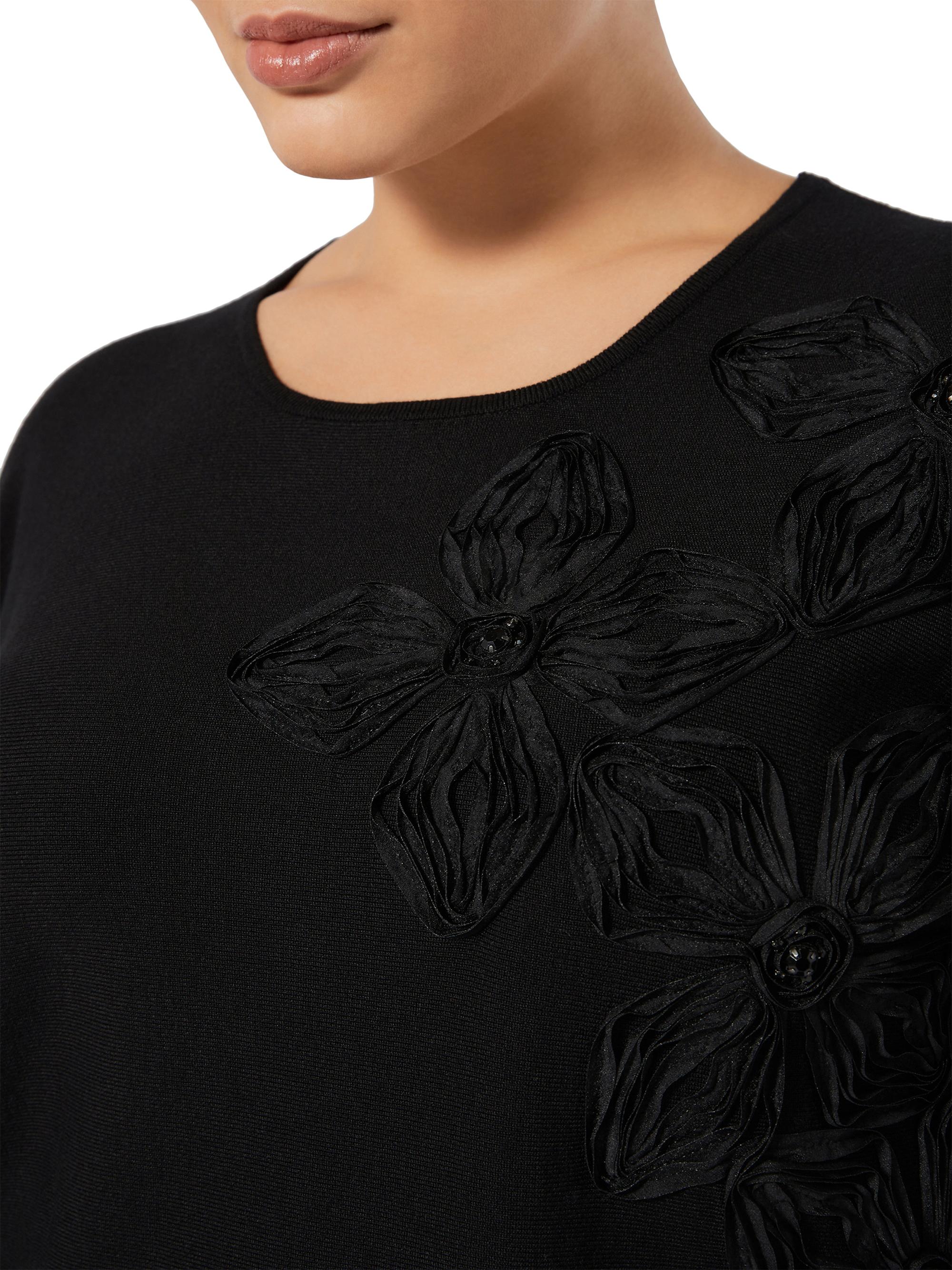 Viscose Jumper with Embroidery