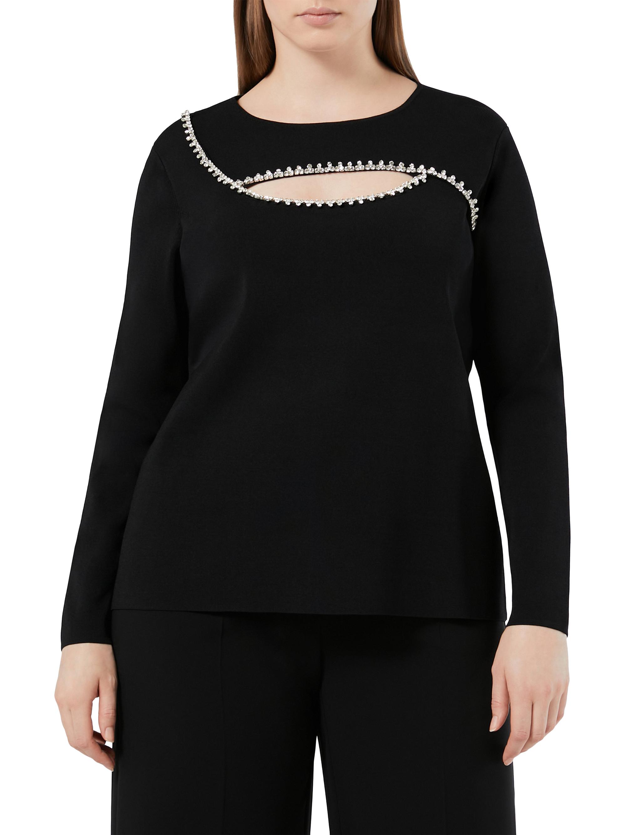 Viscose Jumper with Embroidery