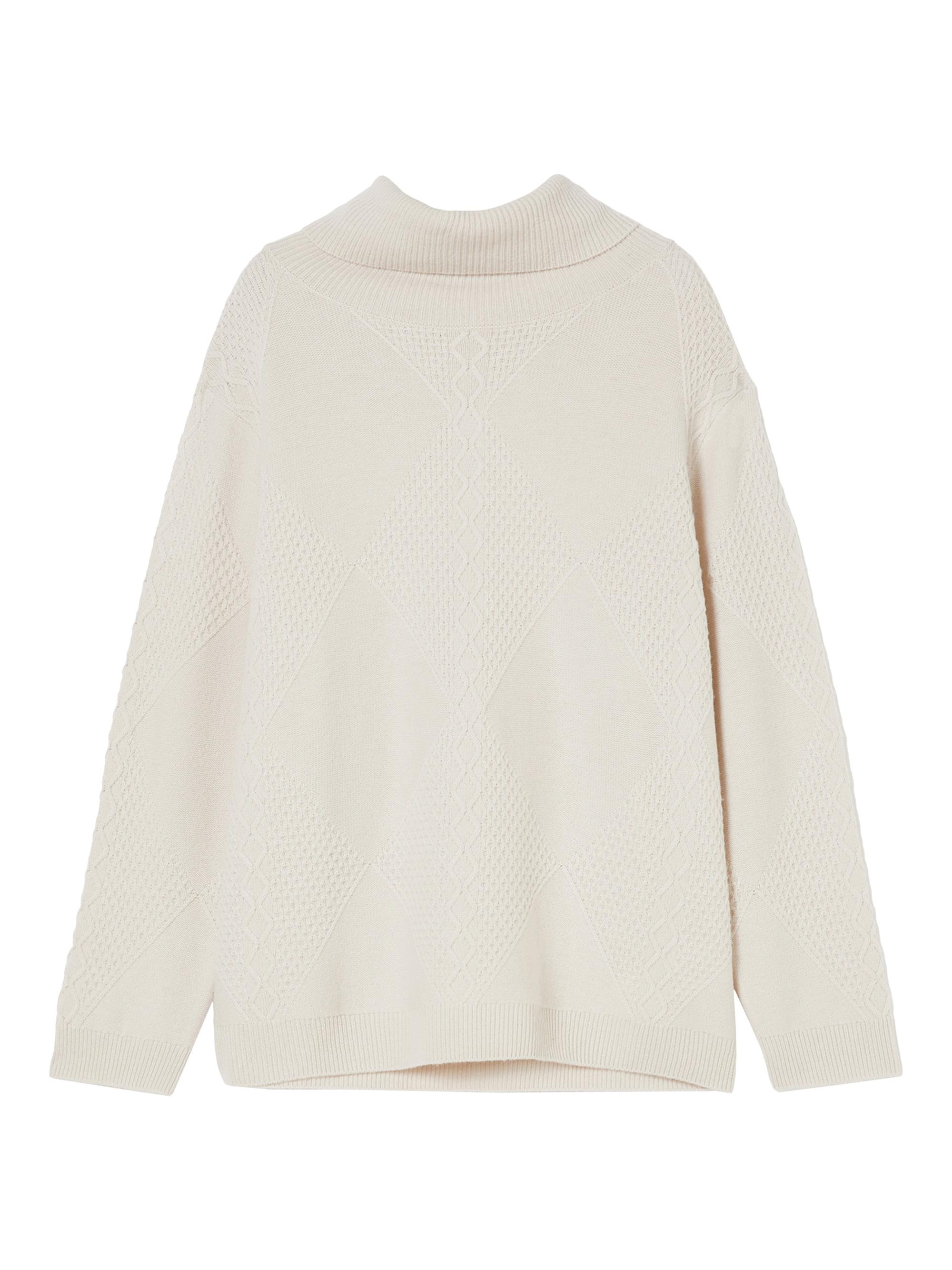 Marina Rinaldi Women's Cashmere Blend Sweater - Milk