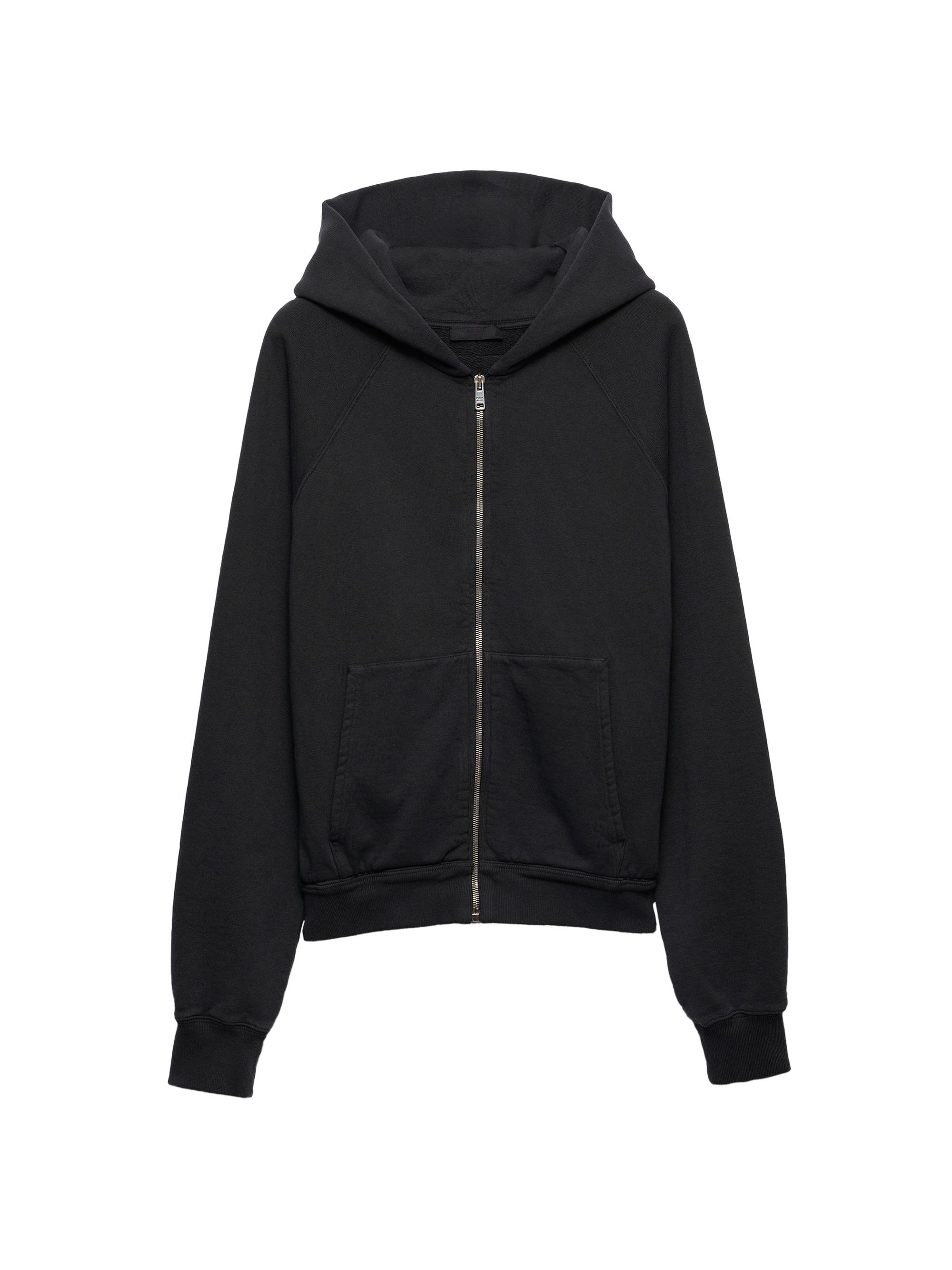 Prada Technical Cotton Hoodie | Saks Fifth Avenue