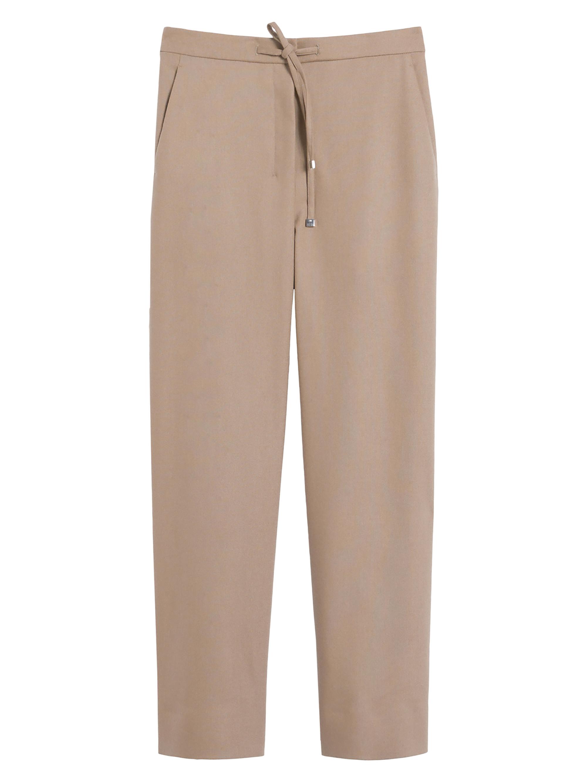 Max Mara Women's Wool Joggers - Biscuit