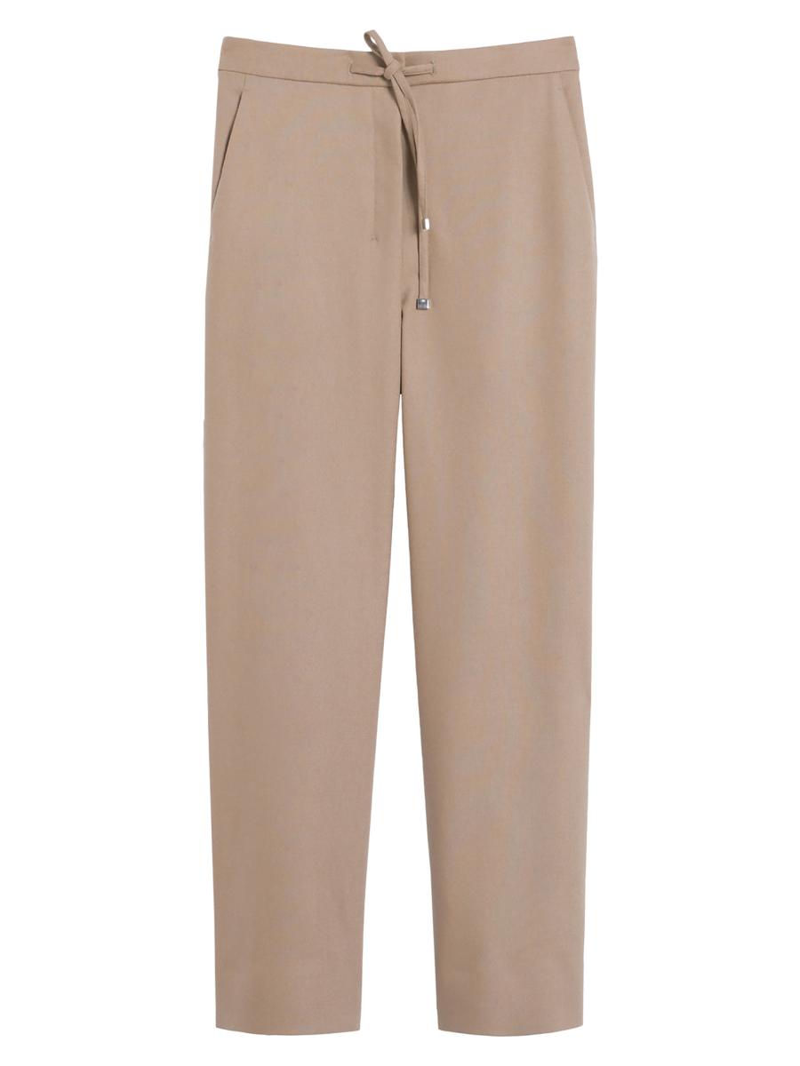 Max Mara Women's Wool Joggers In Brown