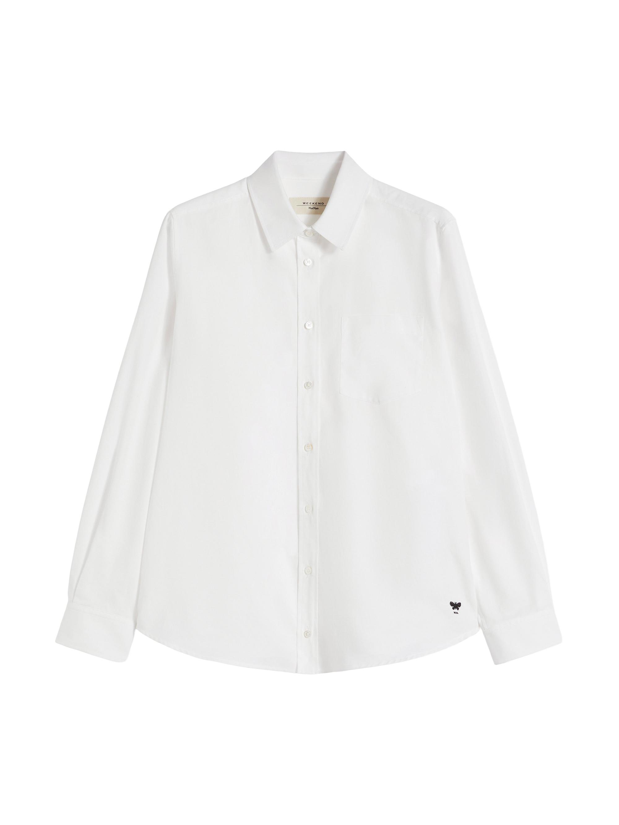 Weekend Max Mara Women's Cotton Oxford Shirt - White
