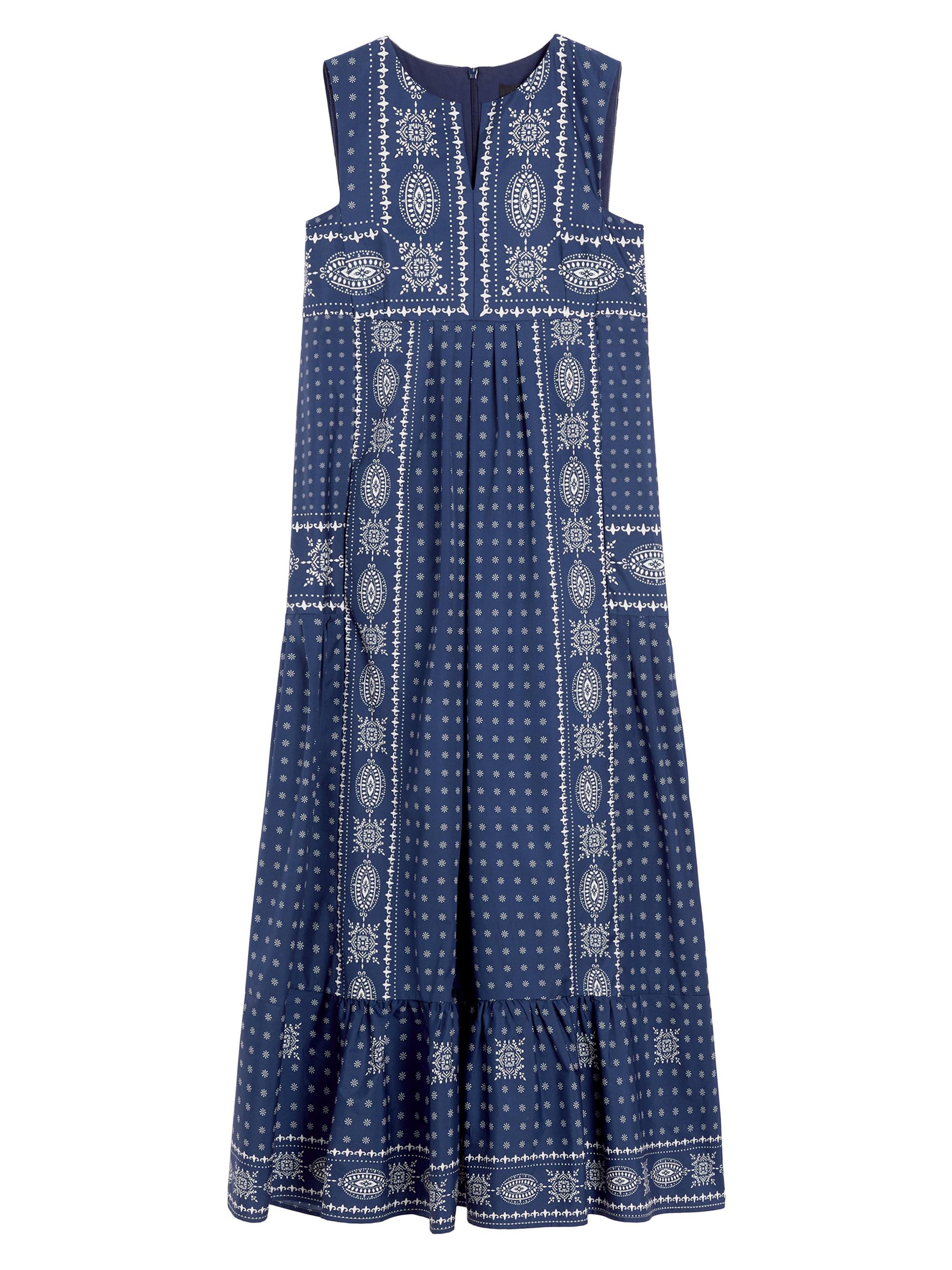 Weekend Max Mara Women's Printed Poplin Dress - Navy Prints