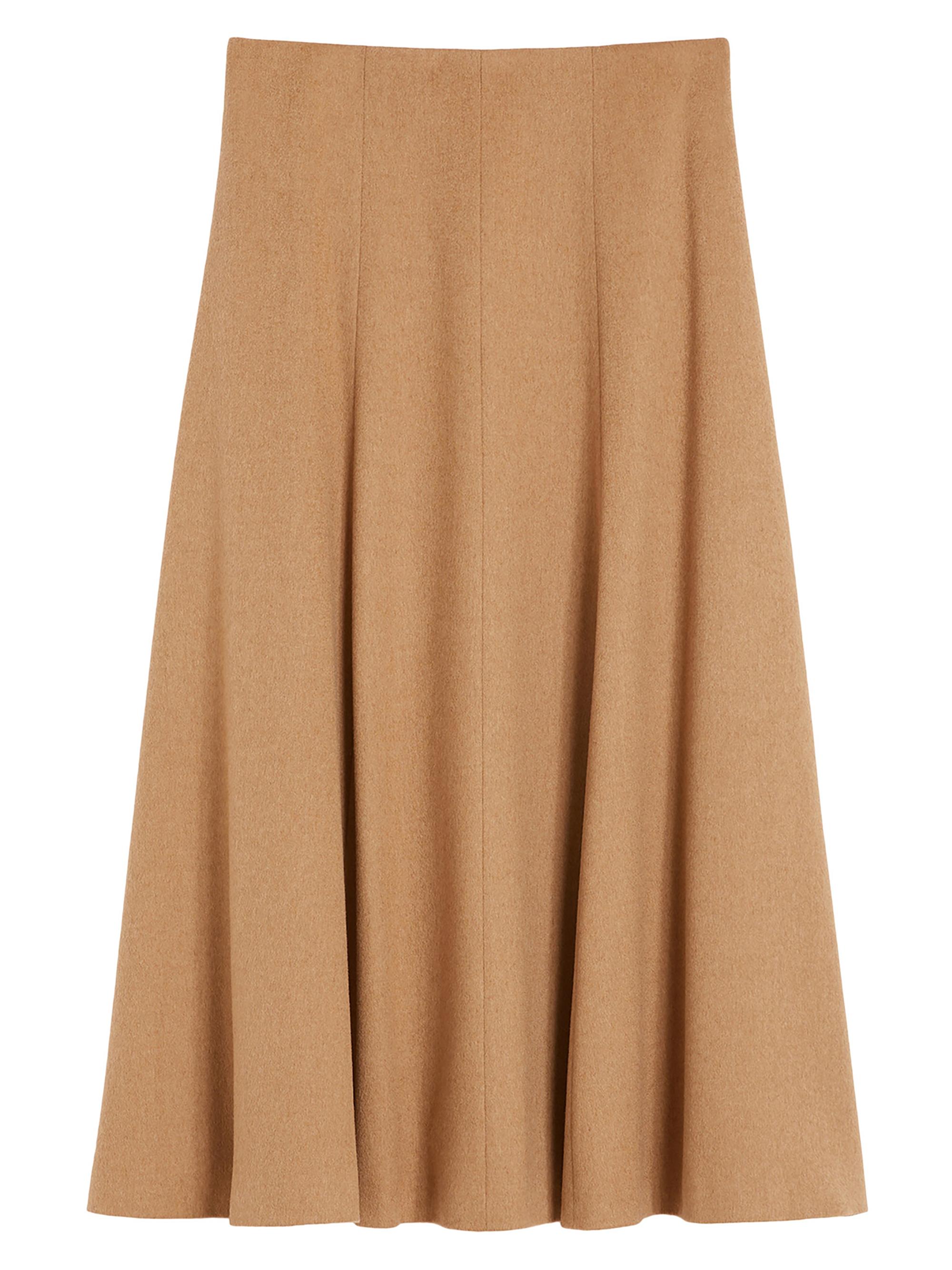 Max Mara Women's Camel Flared Skirt - Camel