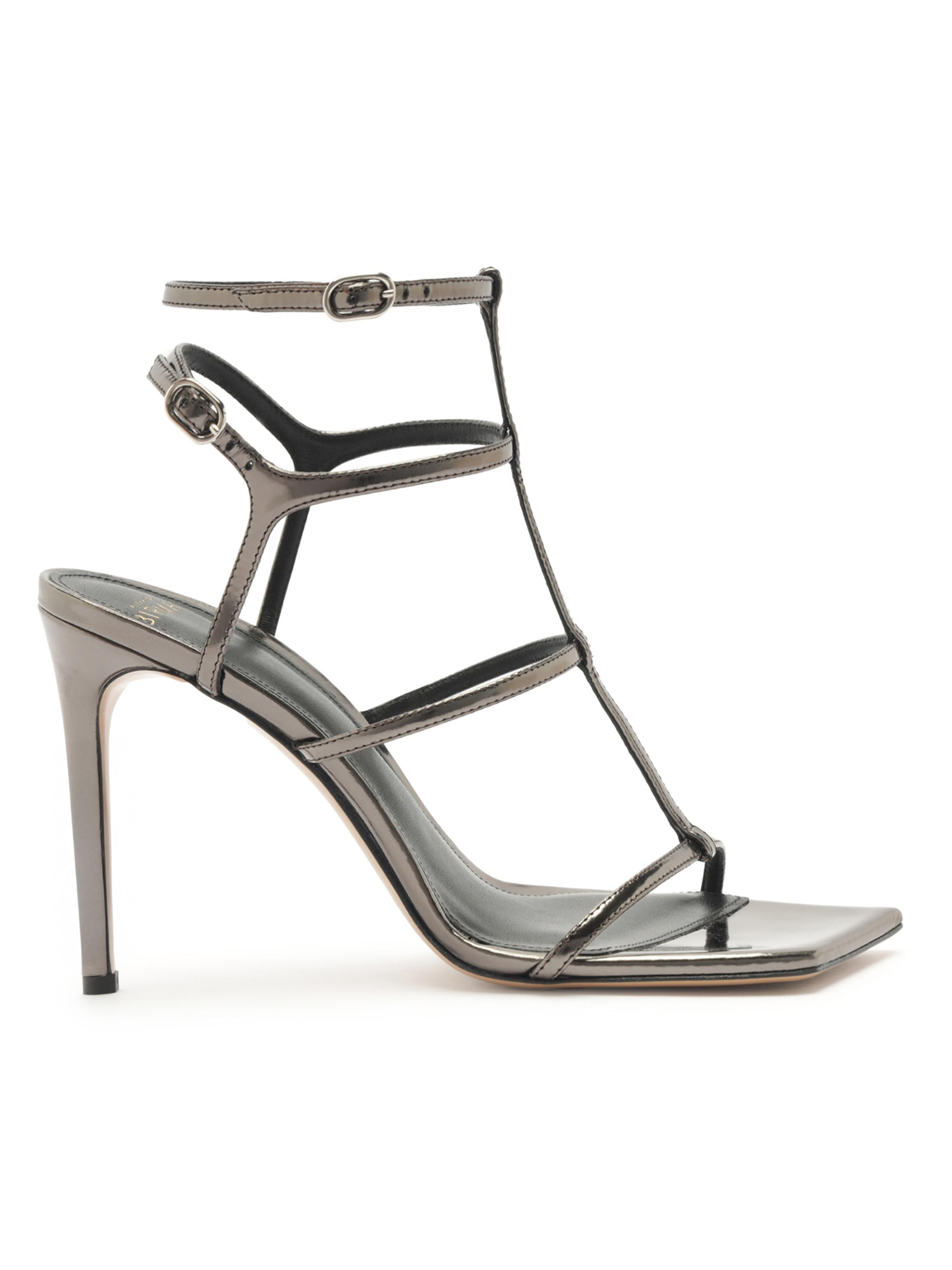 Alexandre Birman Women's Amanda 0MM Strappy Leather Sandals - Grafite