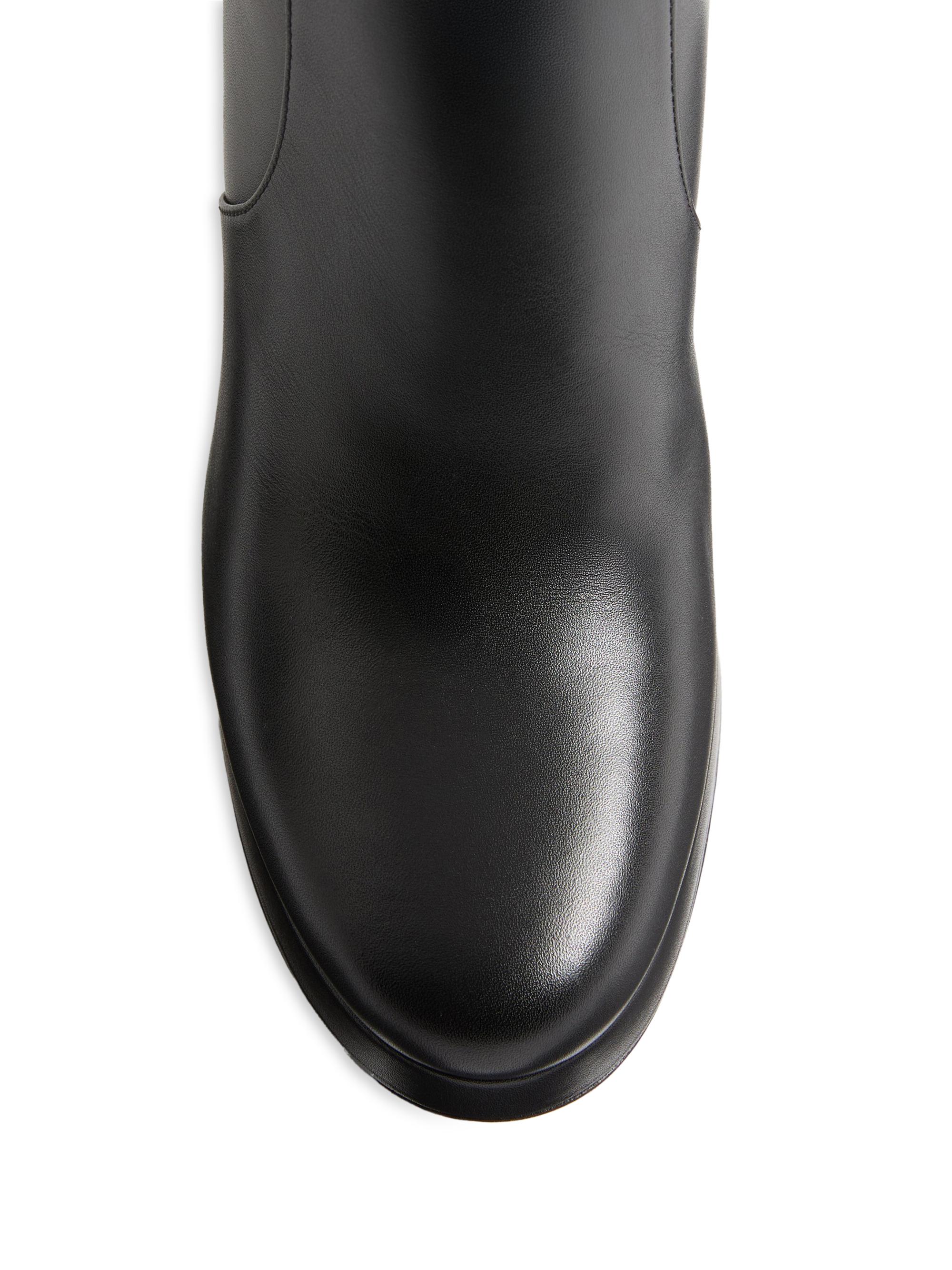 Valentino Garavani Fawcette 90MM Platform Ankle Boots in Calfskin