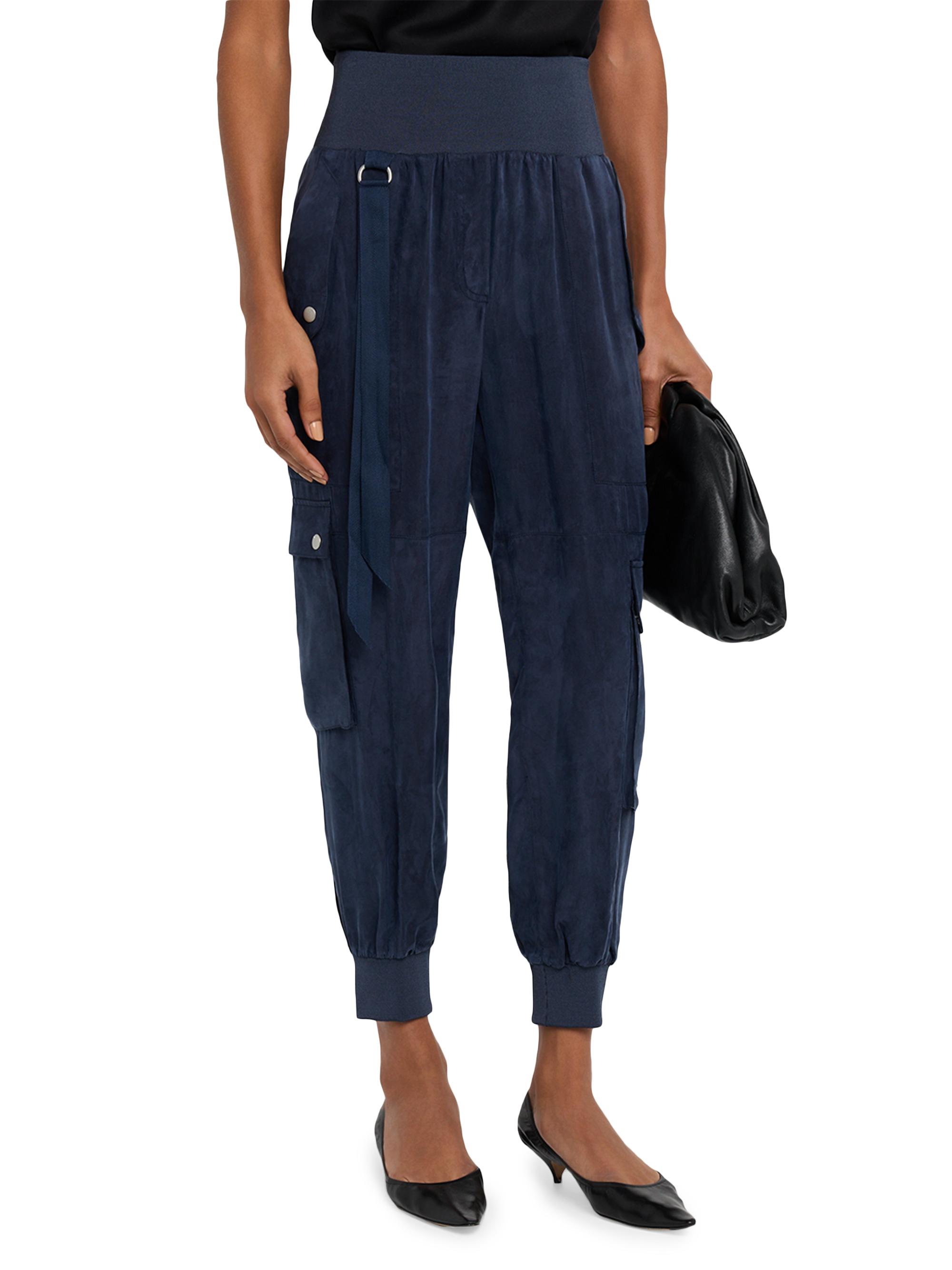 Cinq à Sept Harmony Twill Parachute Pants | Saks Fifth Avenue