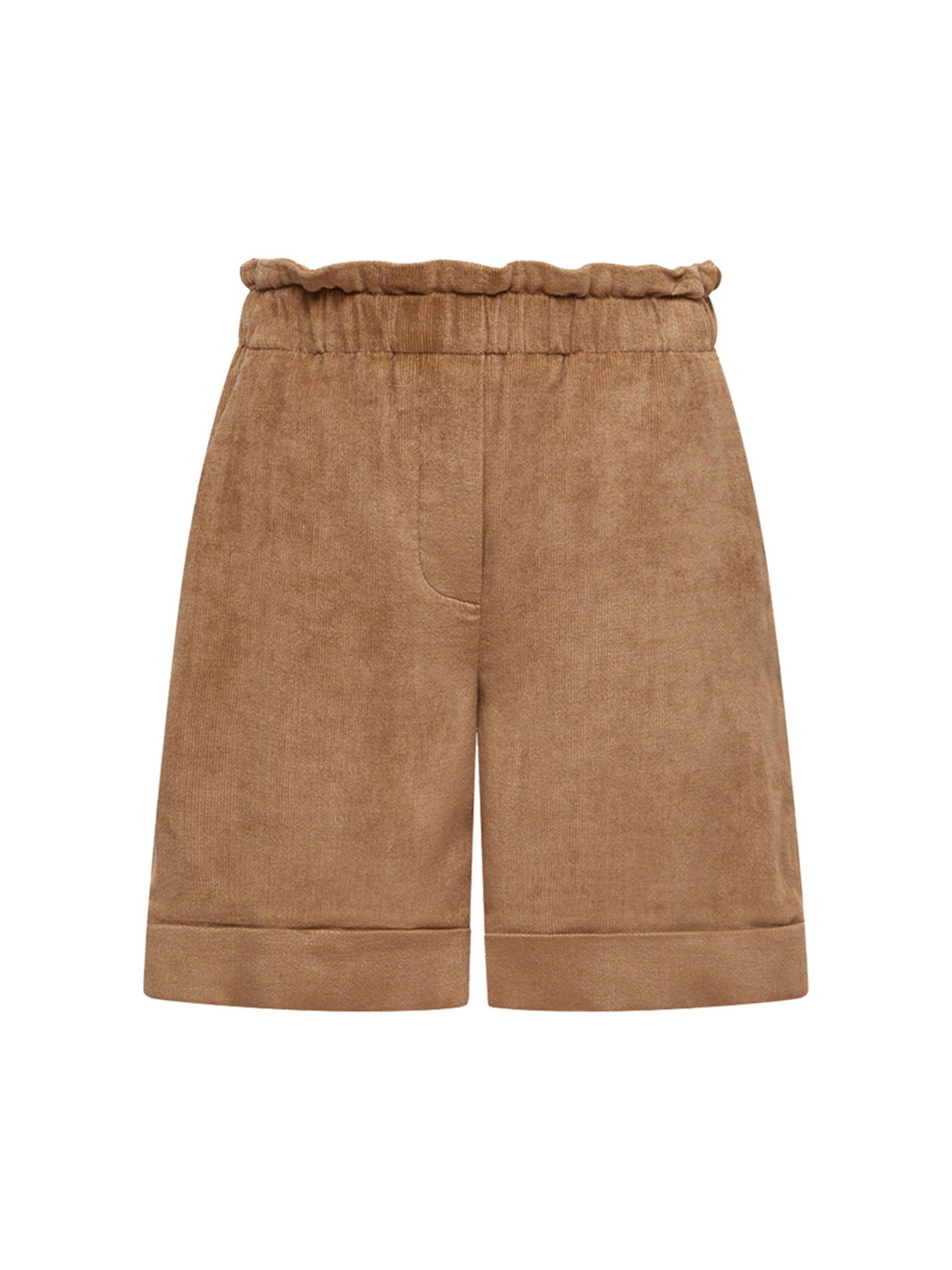 Moncler Little Girl's & Girl's Shorts in Corduroy - Beige