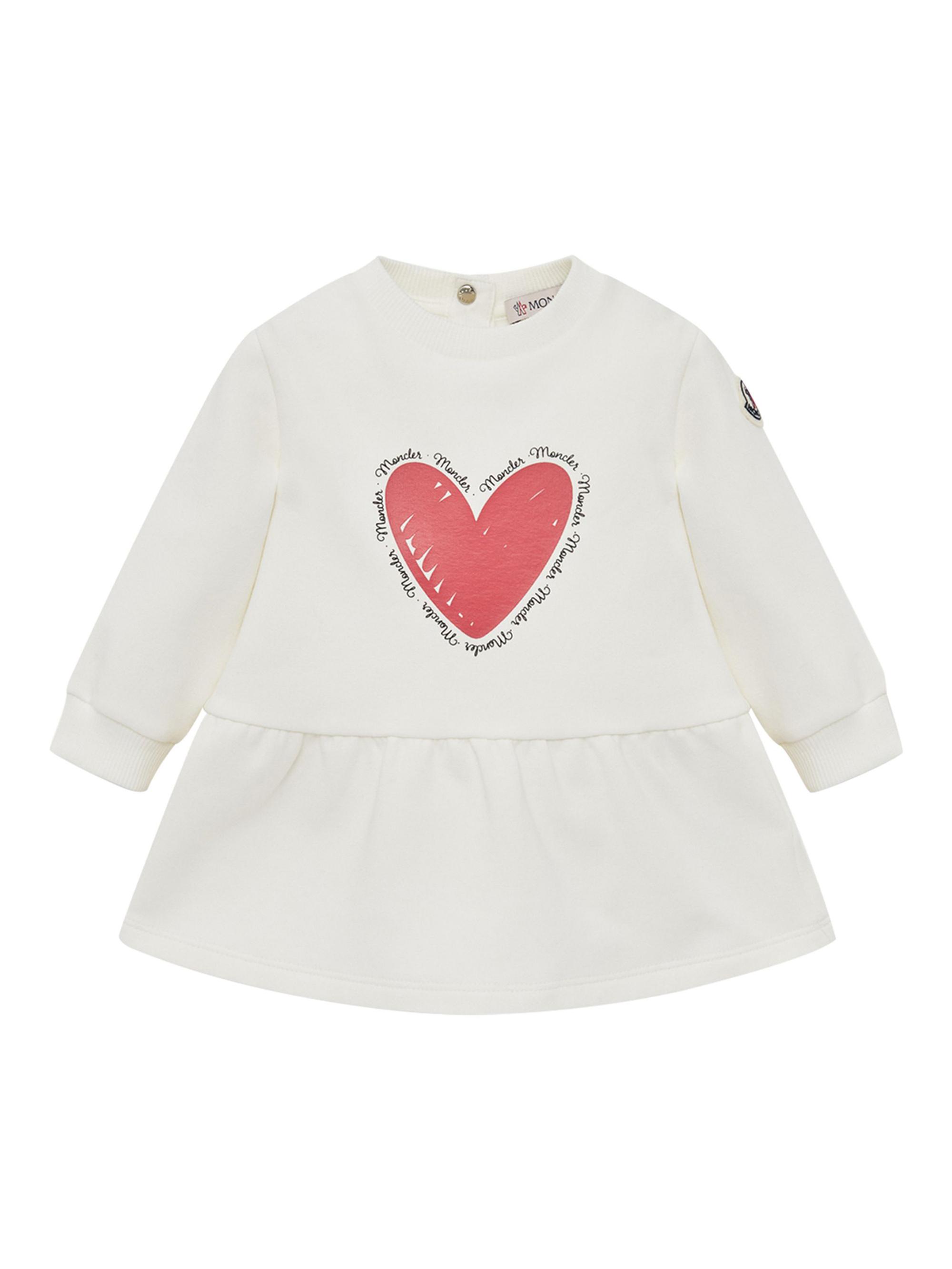Moncler Baby Girl's & Little Girl's Dress in Cotton - White