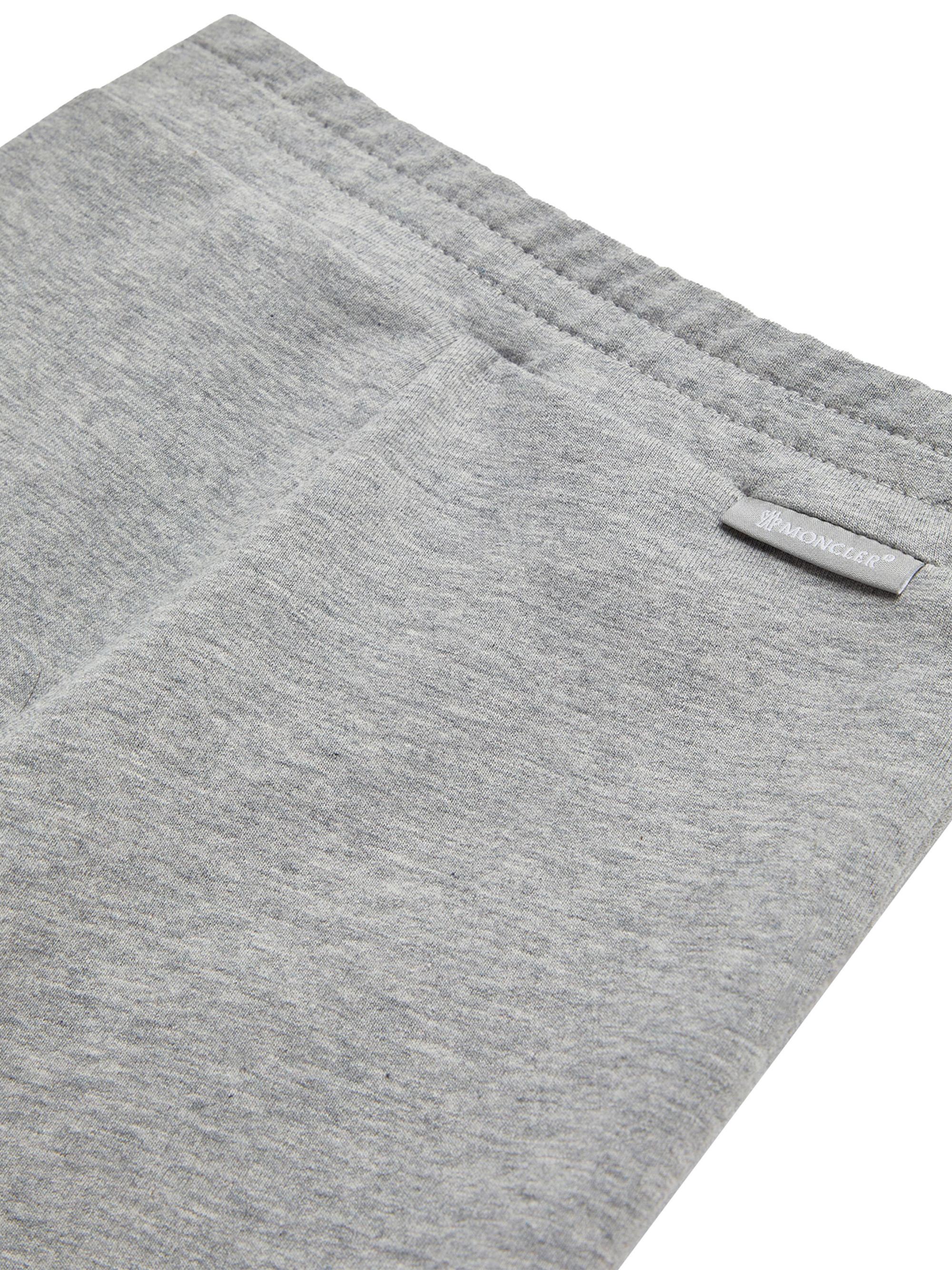 Moncler Baby Boy's & Little Boy's Sweatsuit Set in Cotton - Gray | Thumbnail 4