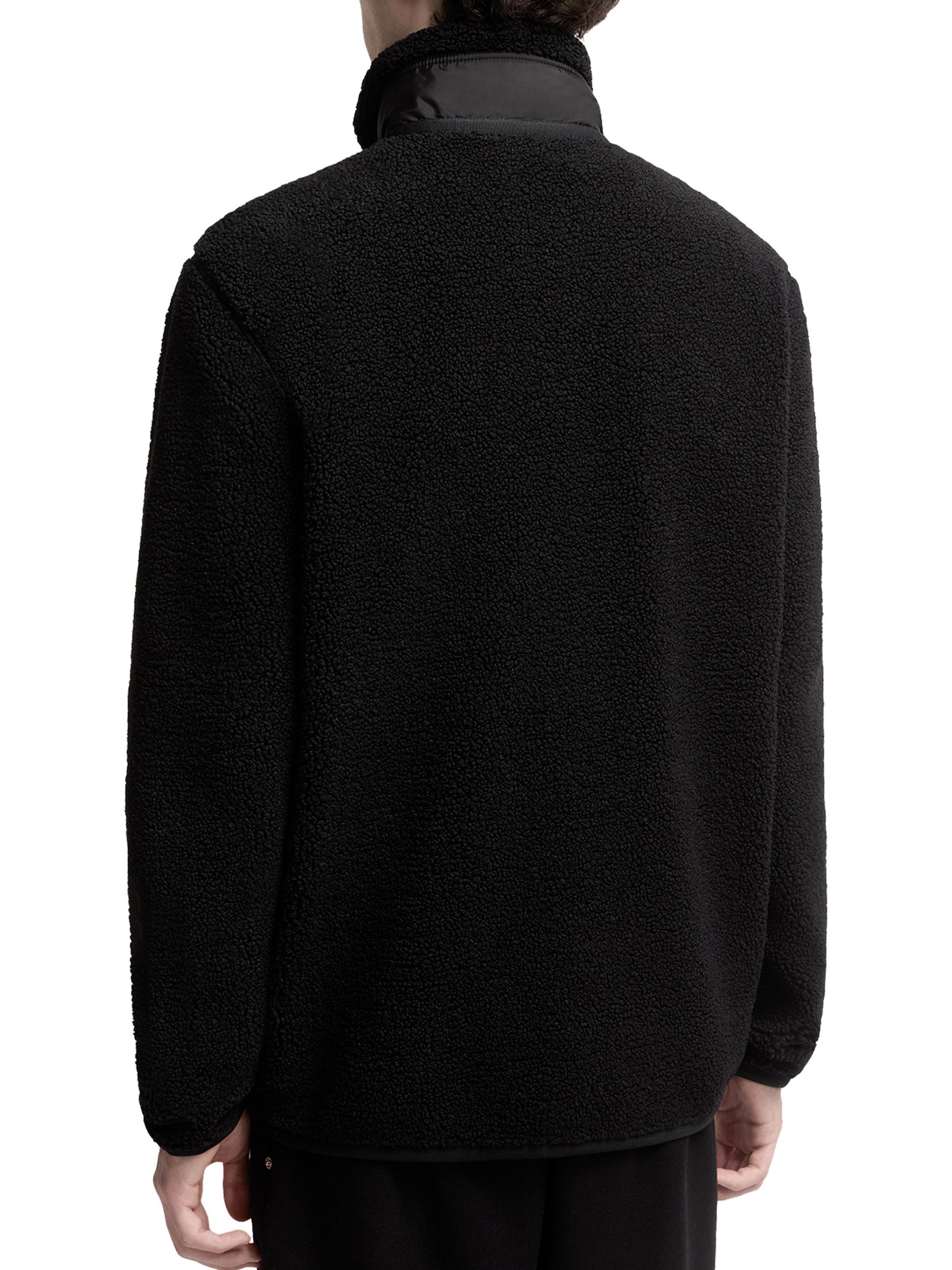 Moncler Zip-Up Sweatshirt in Teddy | Saks Fifth Avenue