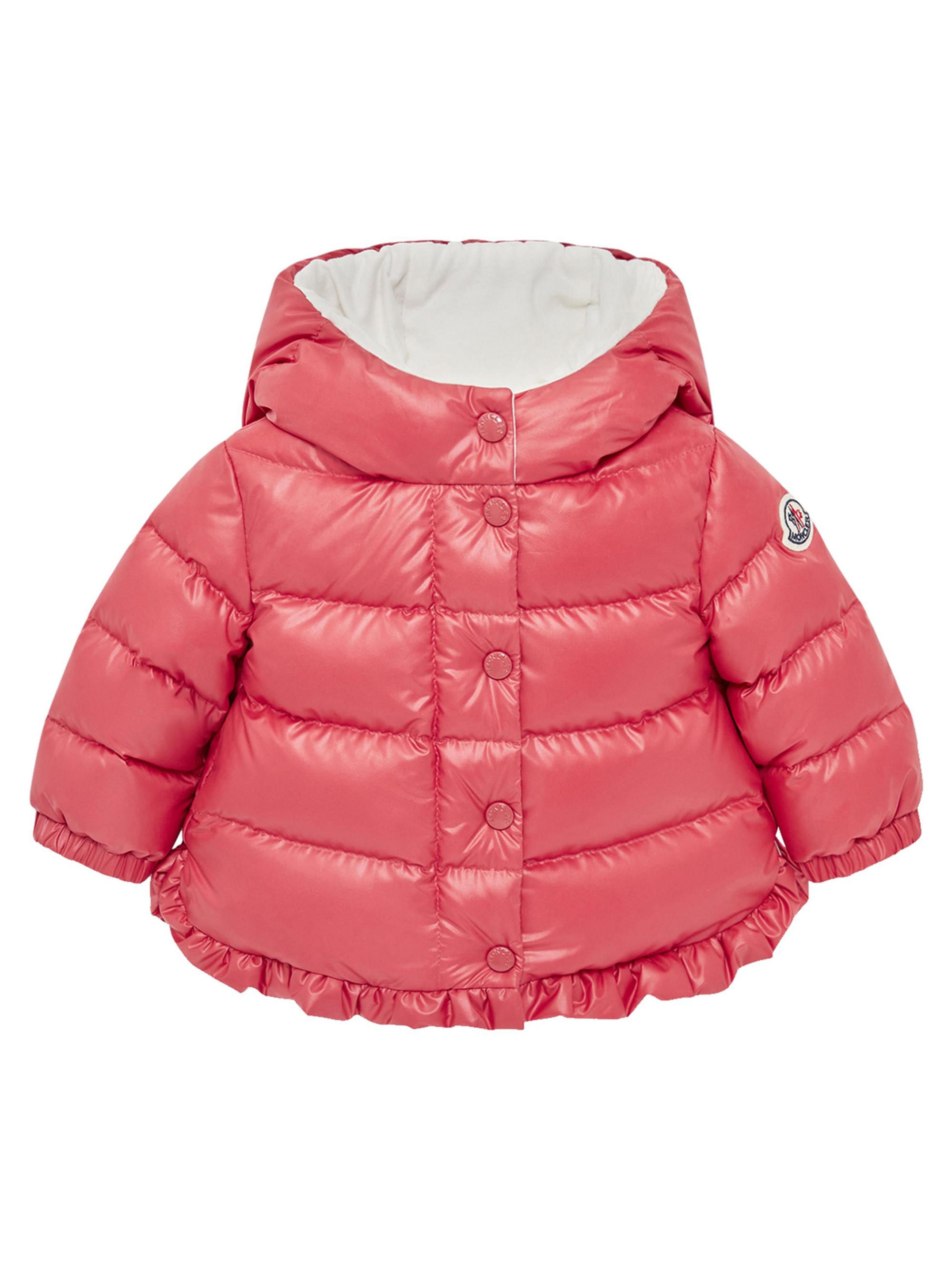 Moncler Baby Girl's & Little Girl's Tazui Puffer Jacket - Coral Pink 9 Months