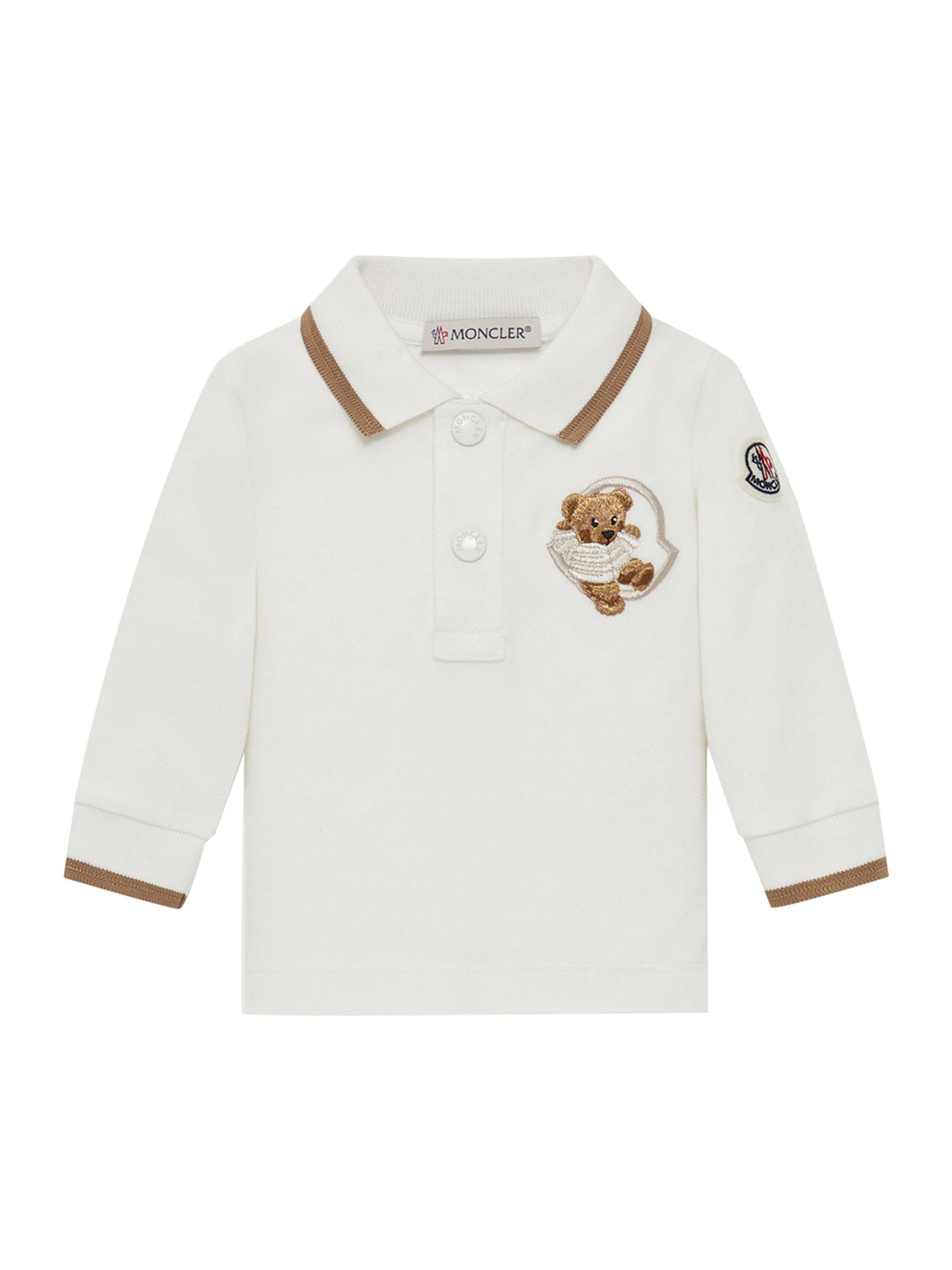 Moncler Baby Boy's & Little Boy's Polo Shirt in Cotton Piquet