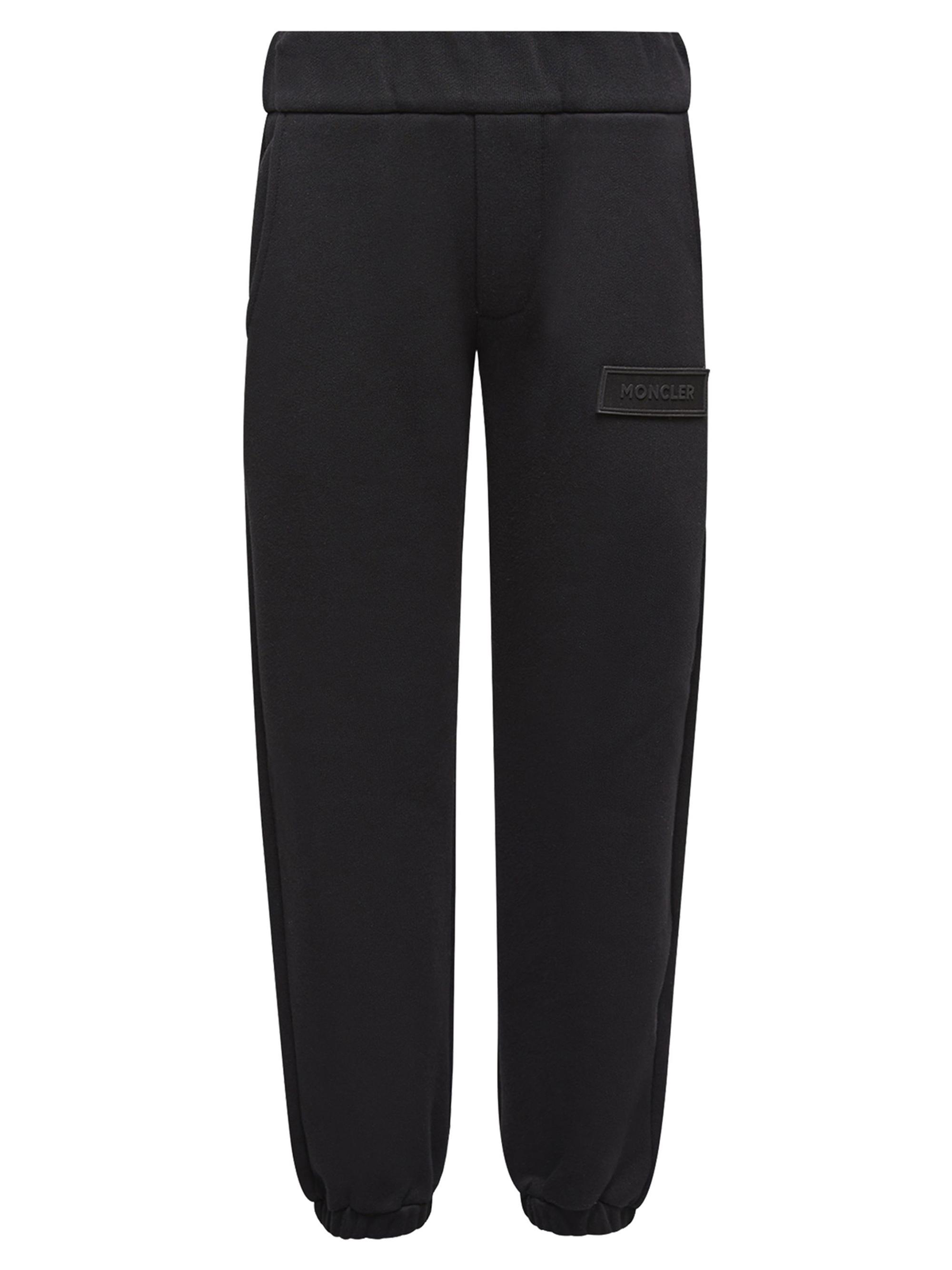 Moncler Little Boy's & Boy's Sweatpants in Cotton - Black