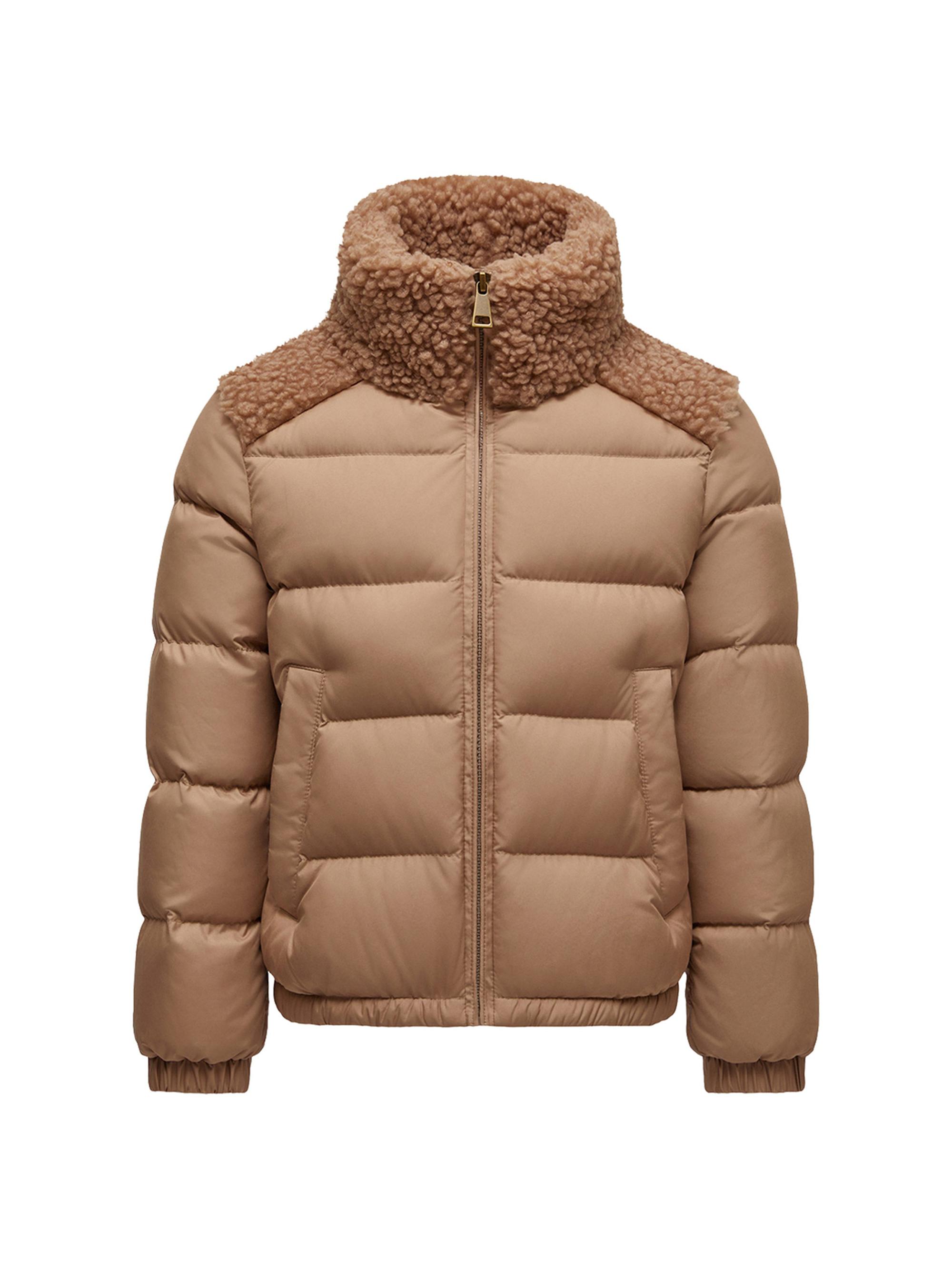 Moncler Little Girl's & Girl's Vard Puffer Jacket - Camel Beige