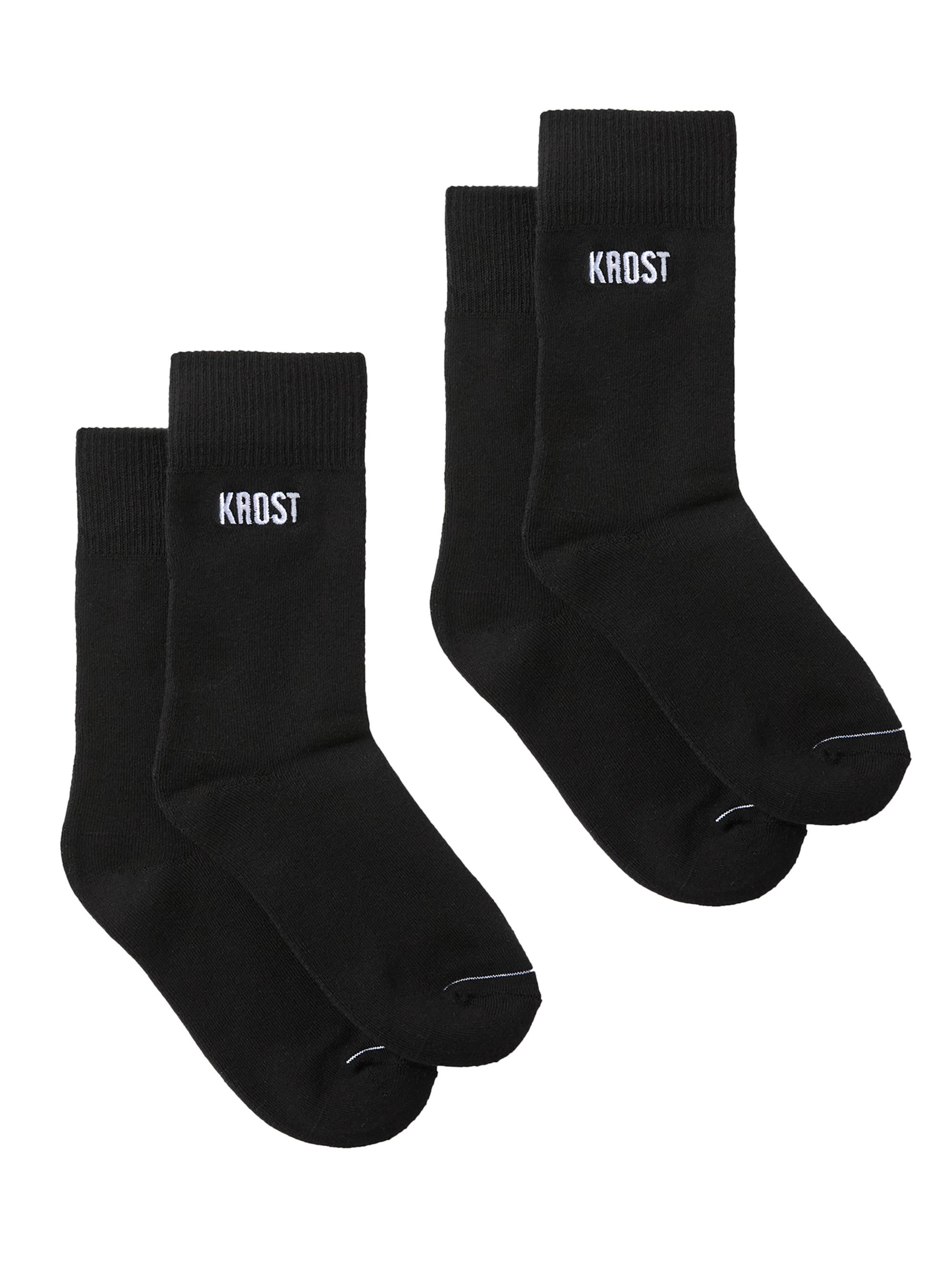 Krost Men's 2-Pack Socks - Black