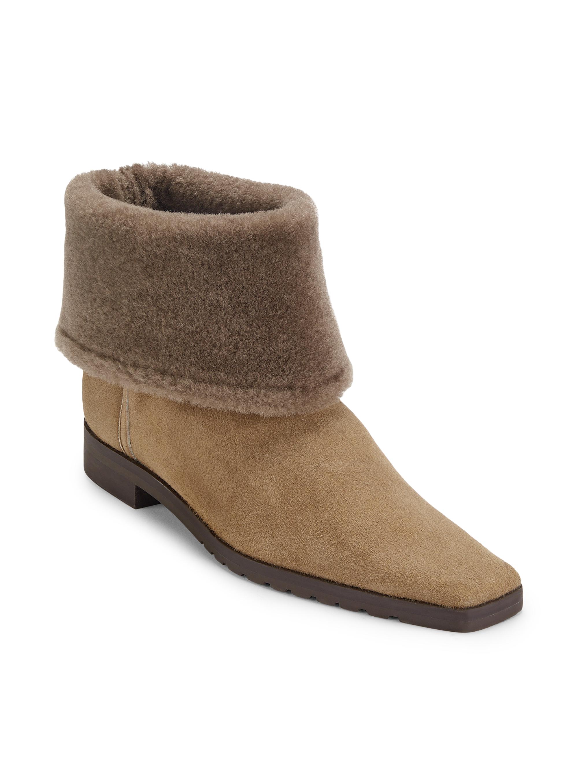 Toteme Fold-Down Shearling Boots | Saks Fifth Avenue