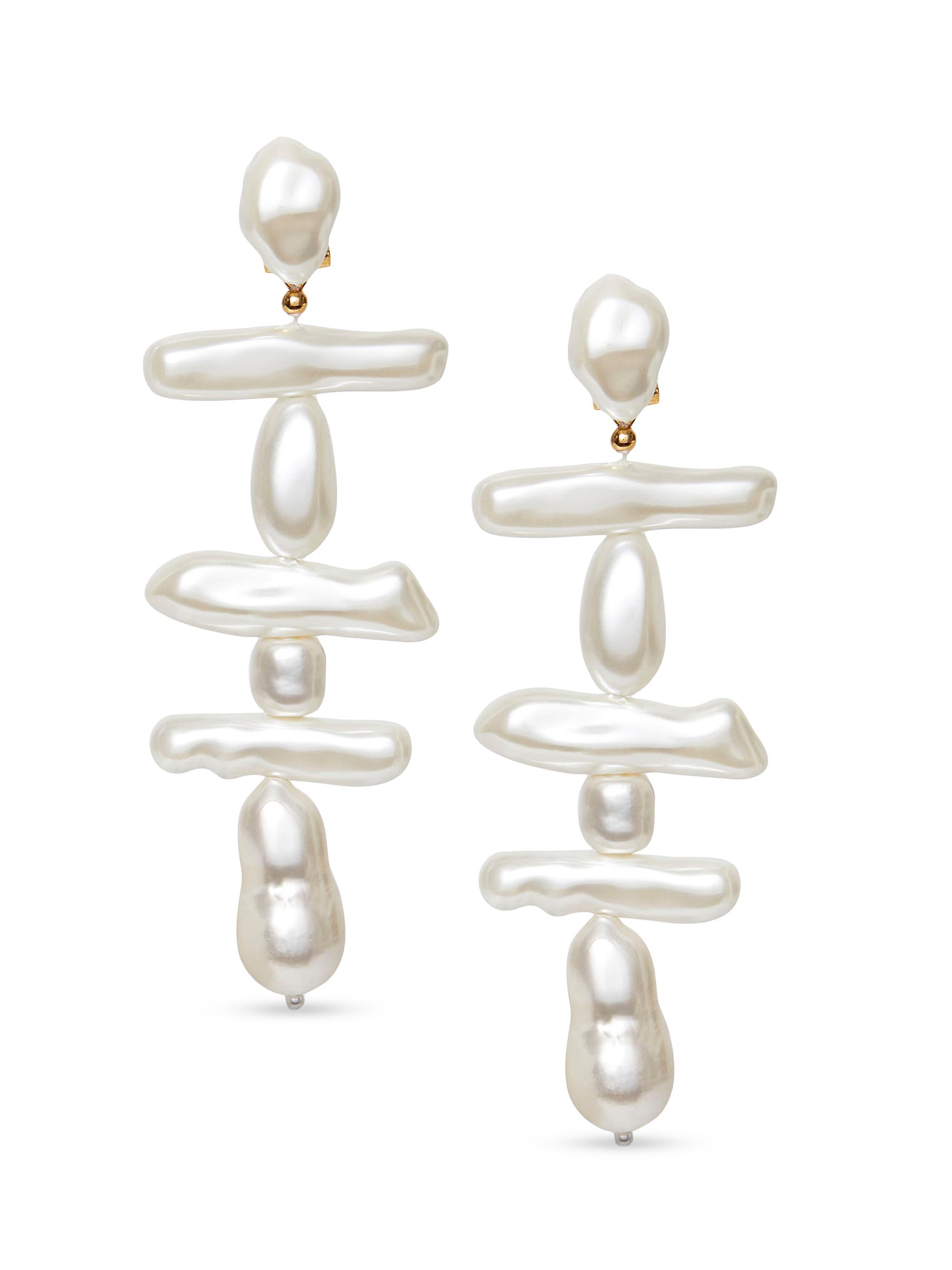 Lele Sadoughi Women's Grand Estate Imitation Pearl Drop Earrings - Pearl