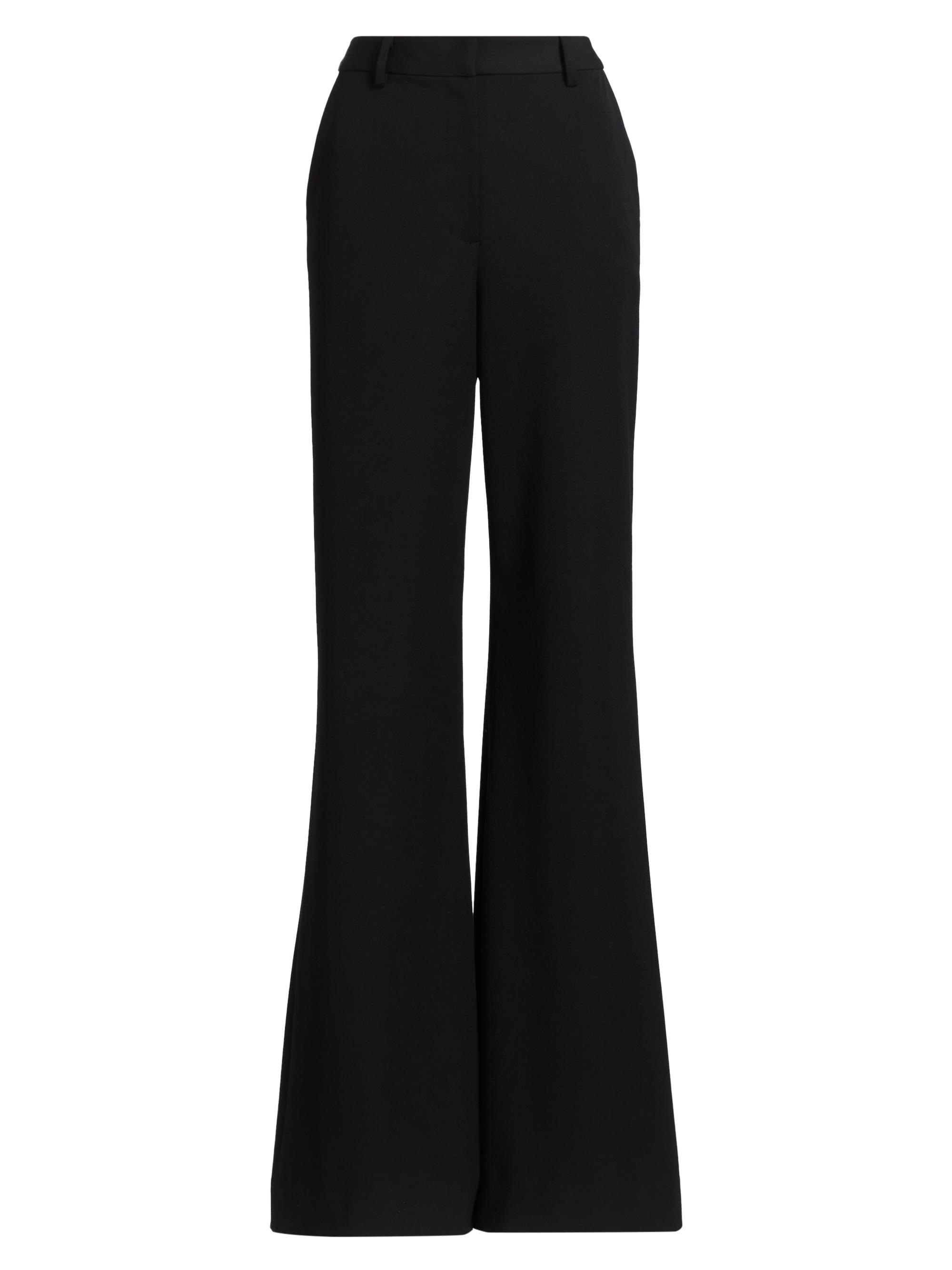 Cinq à Sept Juliet Wrap-Front Straight-Leg Trousers | Saks Fifth