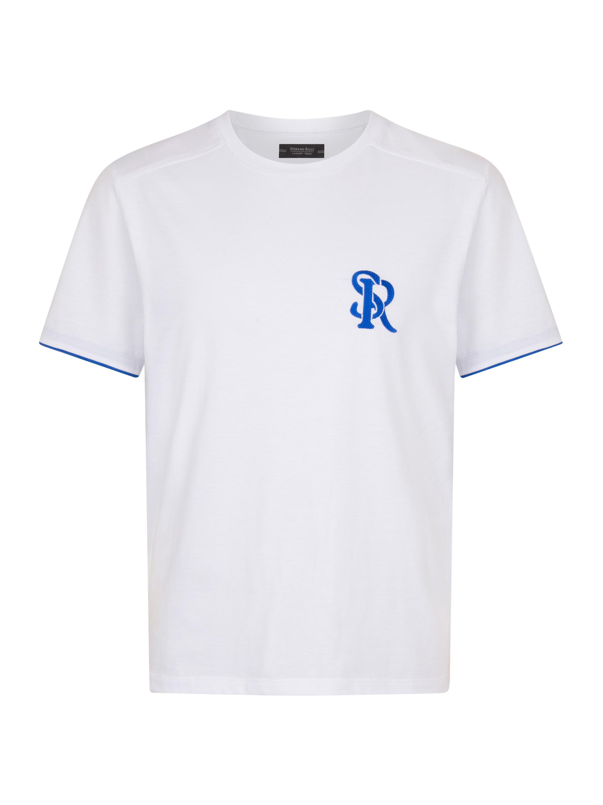 Stefano Ricci Men's Cotton Blend T-Shirt - White