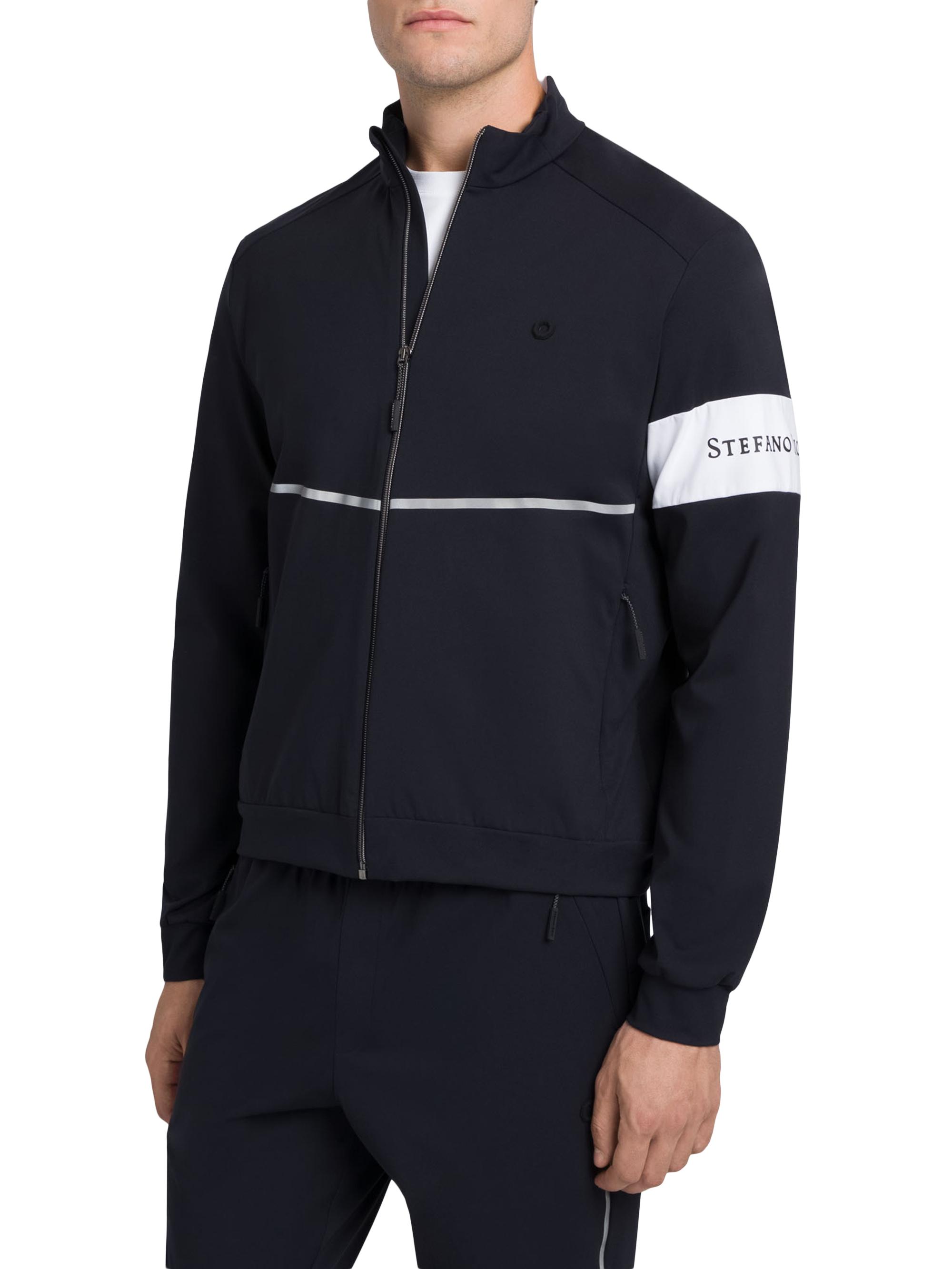 Stefano Ricci Men's Luxury Running Blouson - Navy